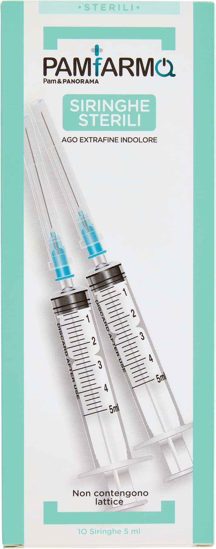 PAM PANORAMA Siringhe Sterili 5 ml 10 pz – immagine 1