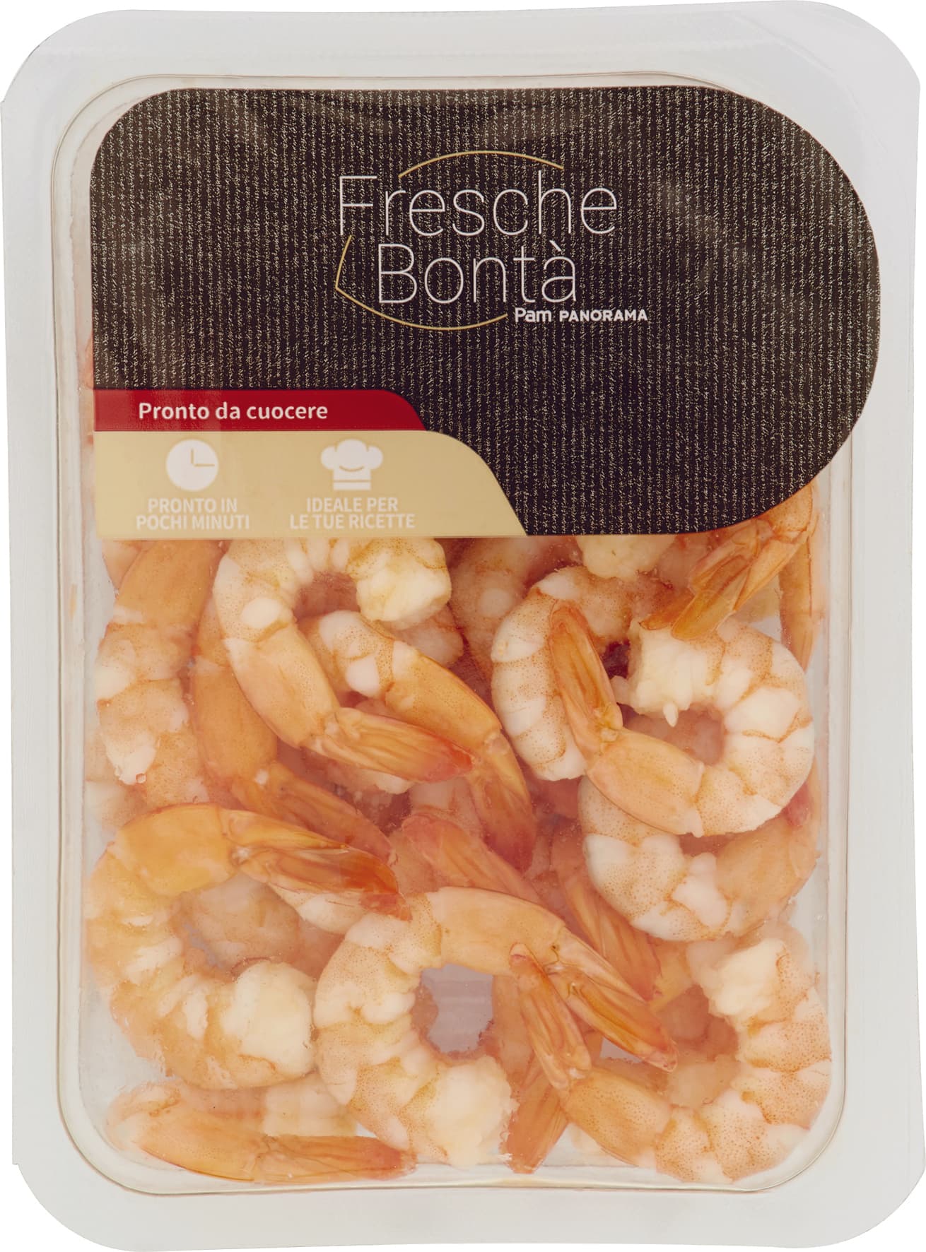 FRESCHE BONTÁ Code di Mazzancolle Tropicali Sgusciate con Codino Precotte 250 g – immagine 1