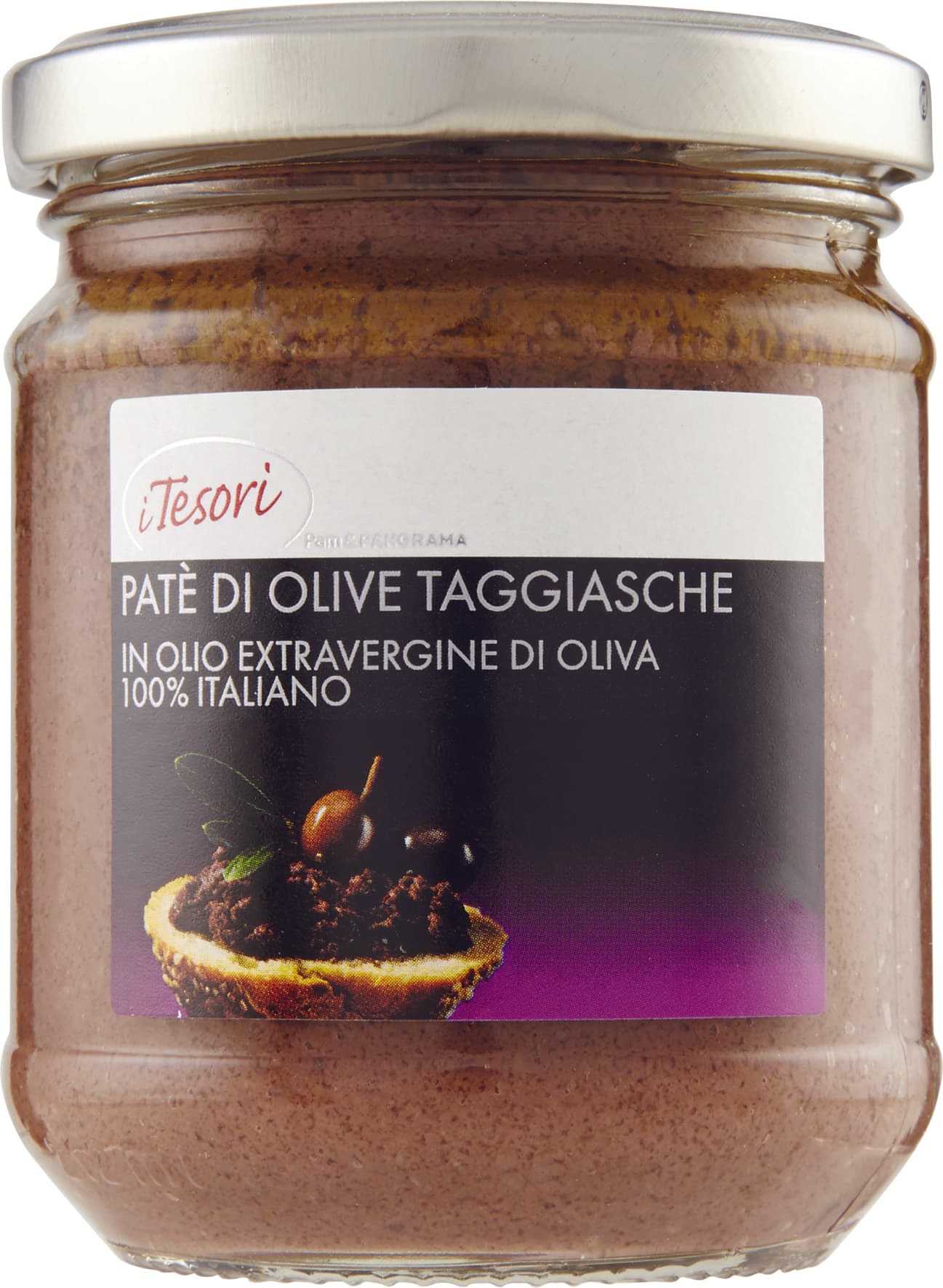 I TESORI Patè di Olive Taggiasche 180 g – immagine 1