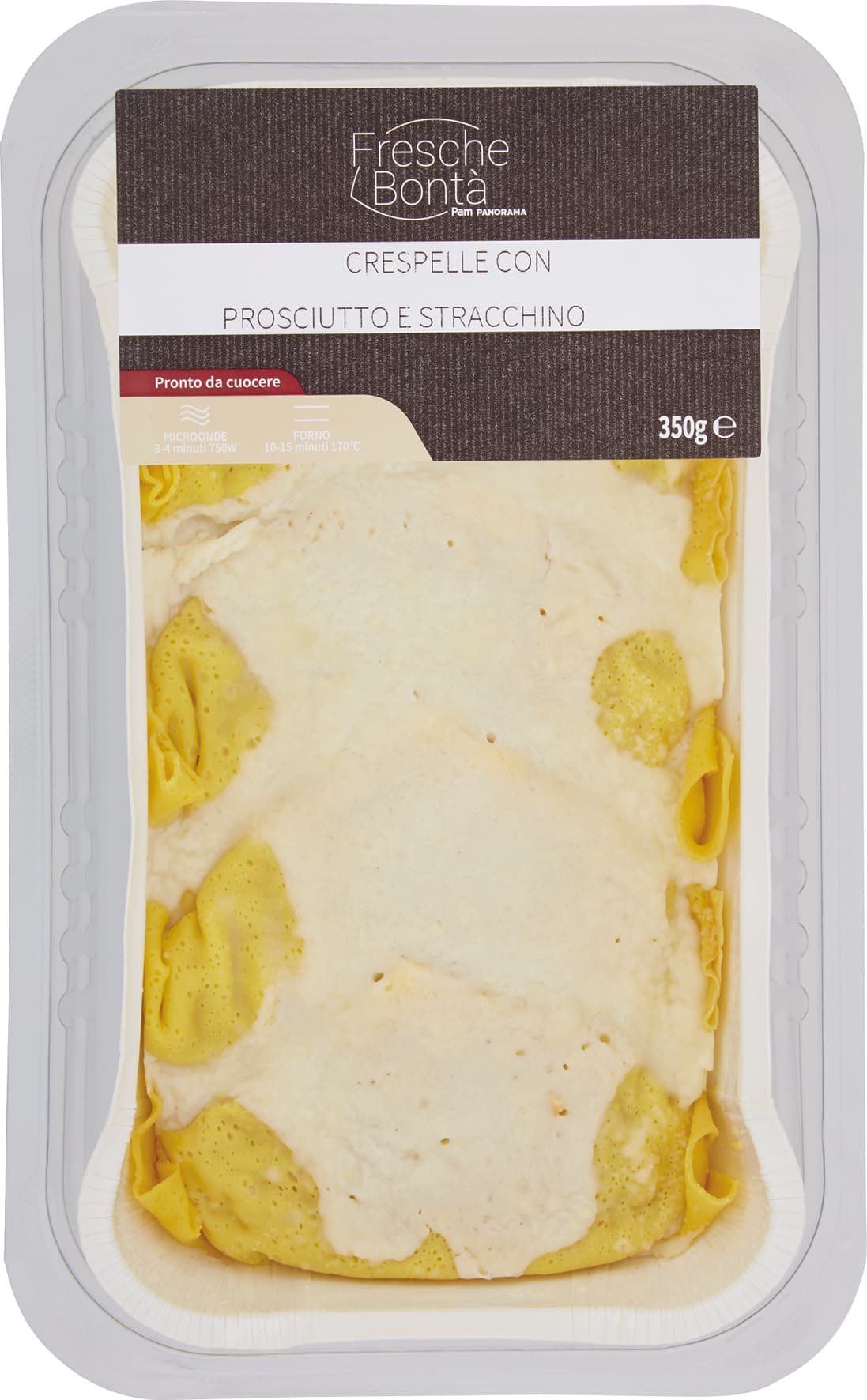 FRESCHE BONTA' Crespelle Prosciutto Cotto e Stracchino 350 g – immagine 1