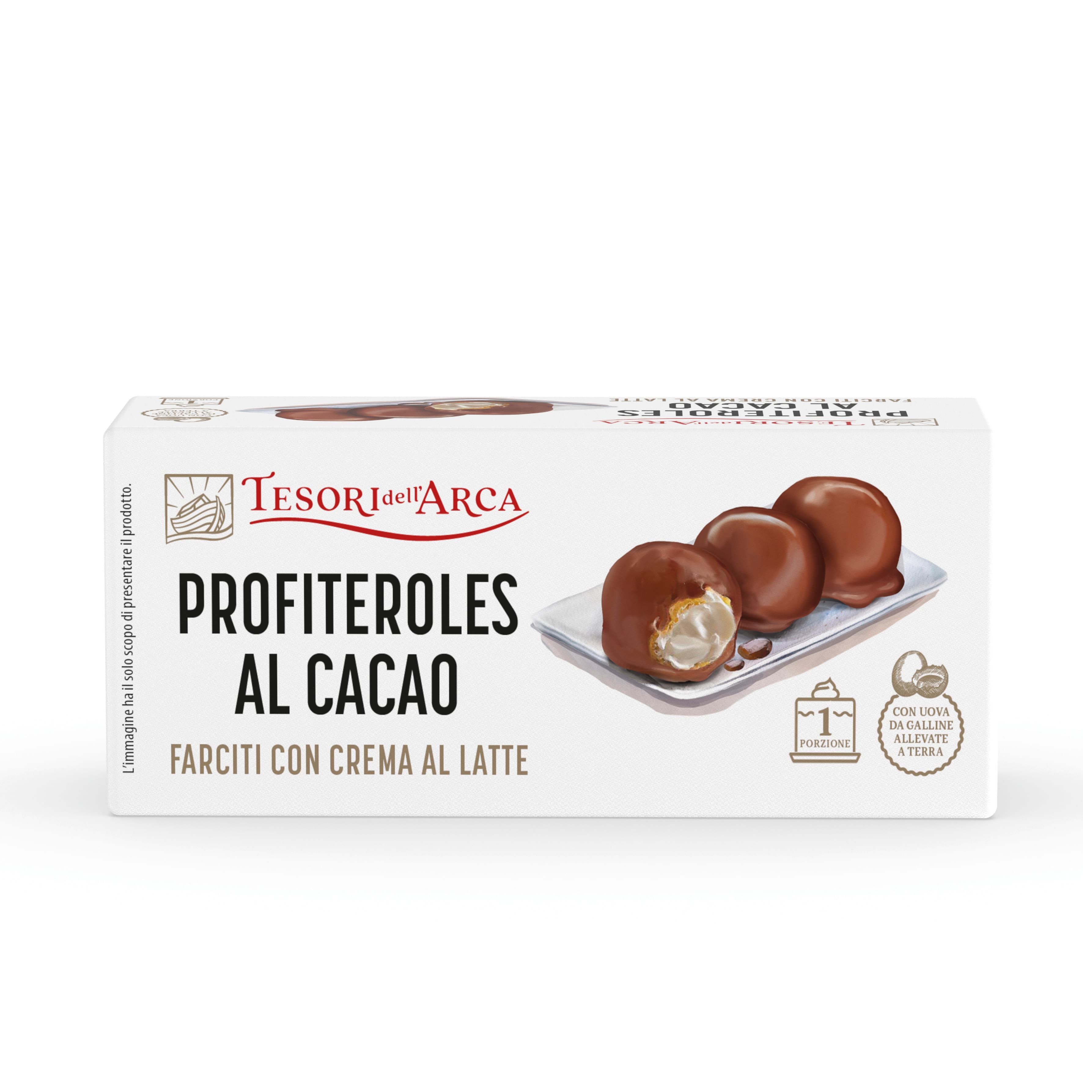 Tesori dell'arca profiteroles cacao – immagine 1
