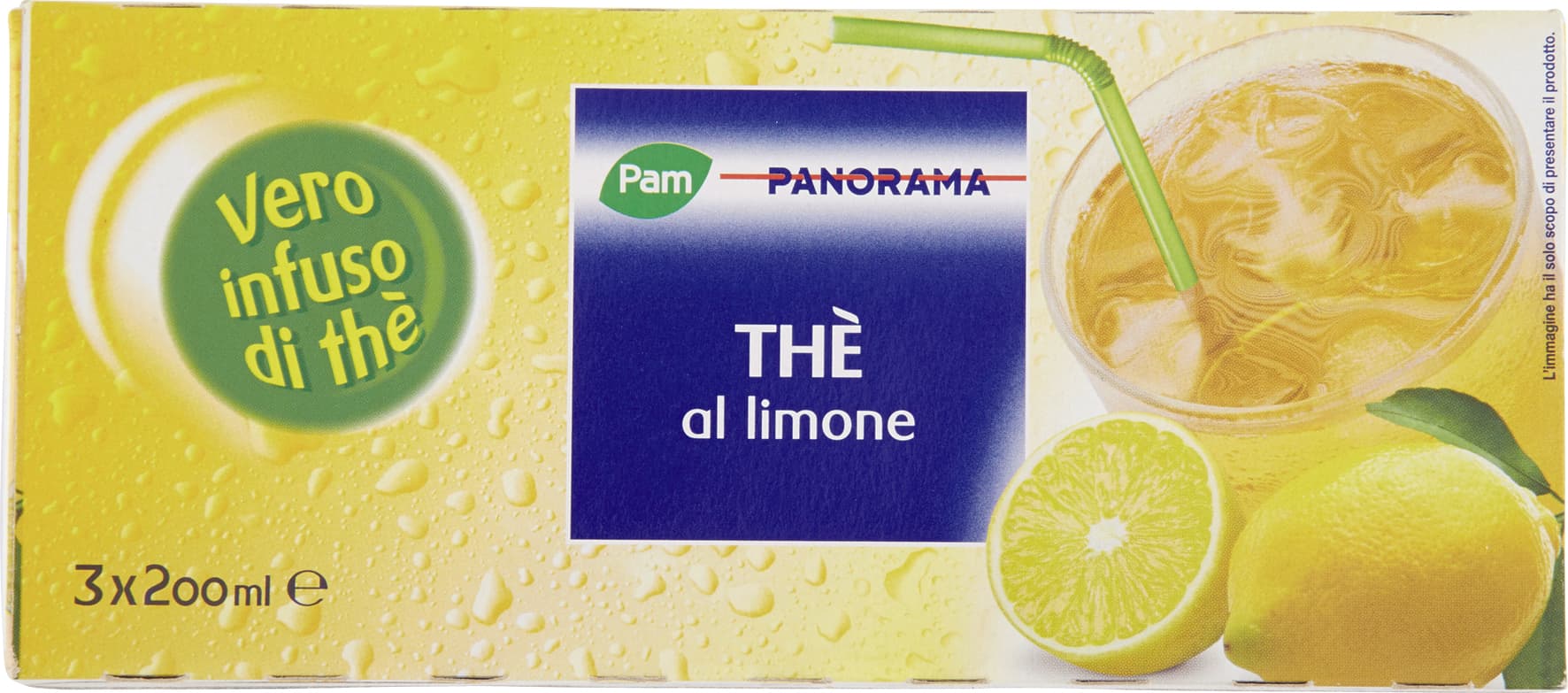 PAM PANORAMA Thè all limone 600 ml (200ml x 3) – immagine 1