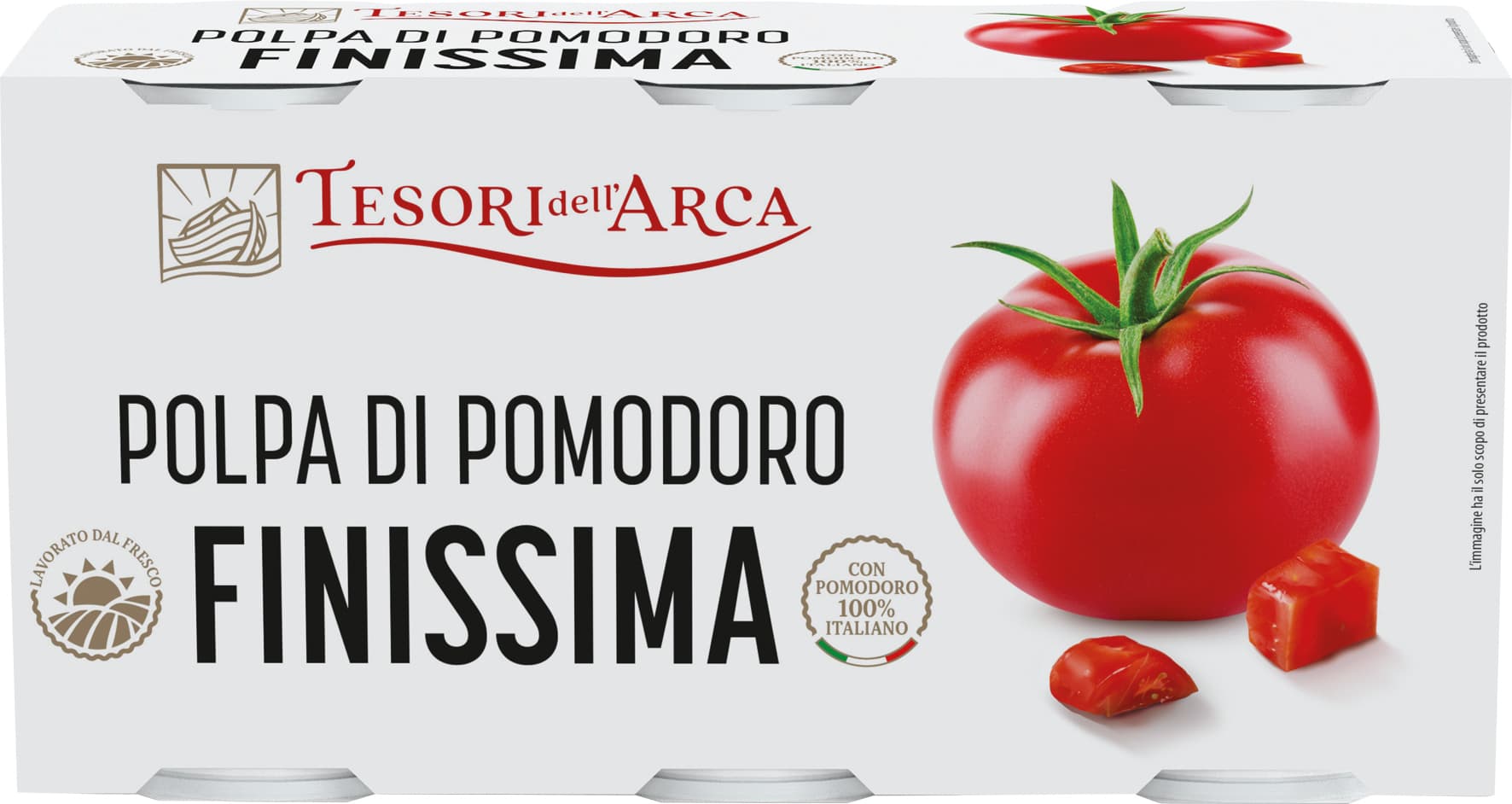 Polpa di pomodoro finissima g400x3 – immagine 1