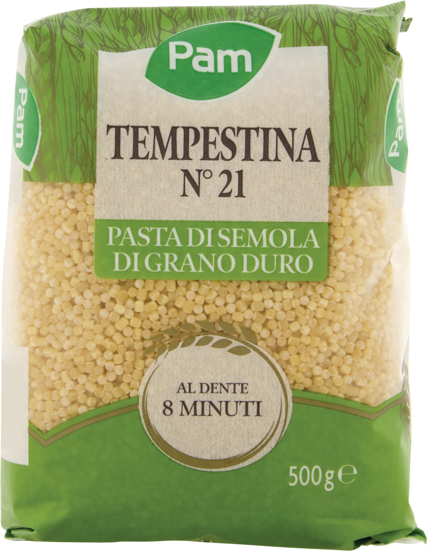 PAM Tempestina N° 21 Pasta di Semola di Grano Duro 500 g – immagine 1