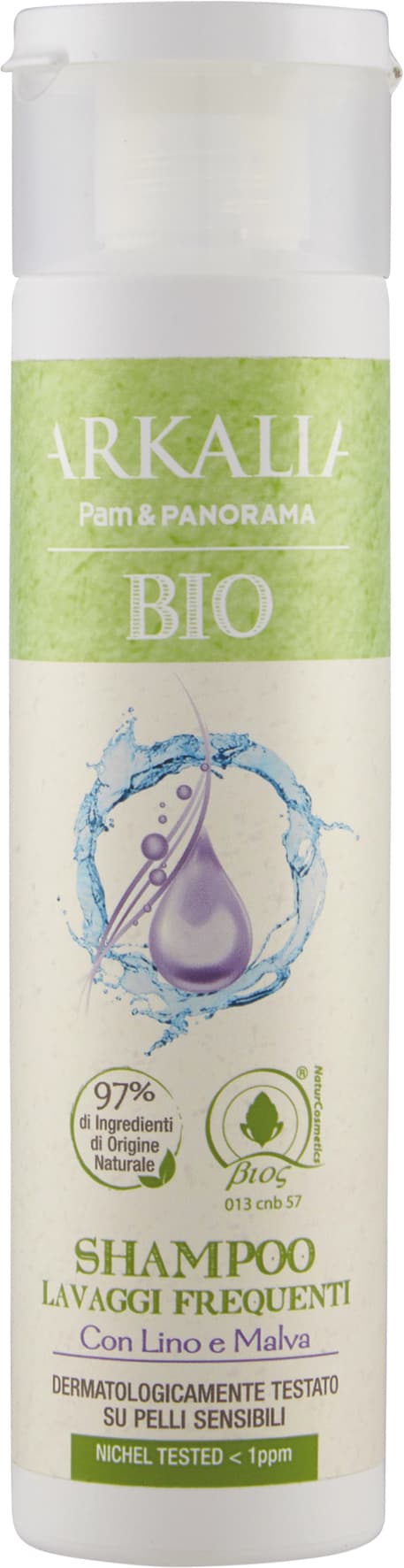 ARKALIA BIO Shampoo Lavaggi Frequenti con Lino e Malva 250 ml – immagine 1