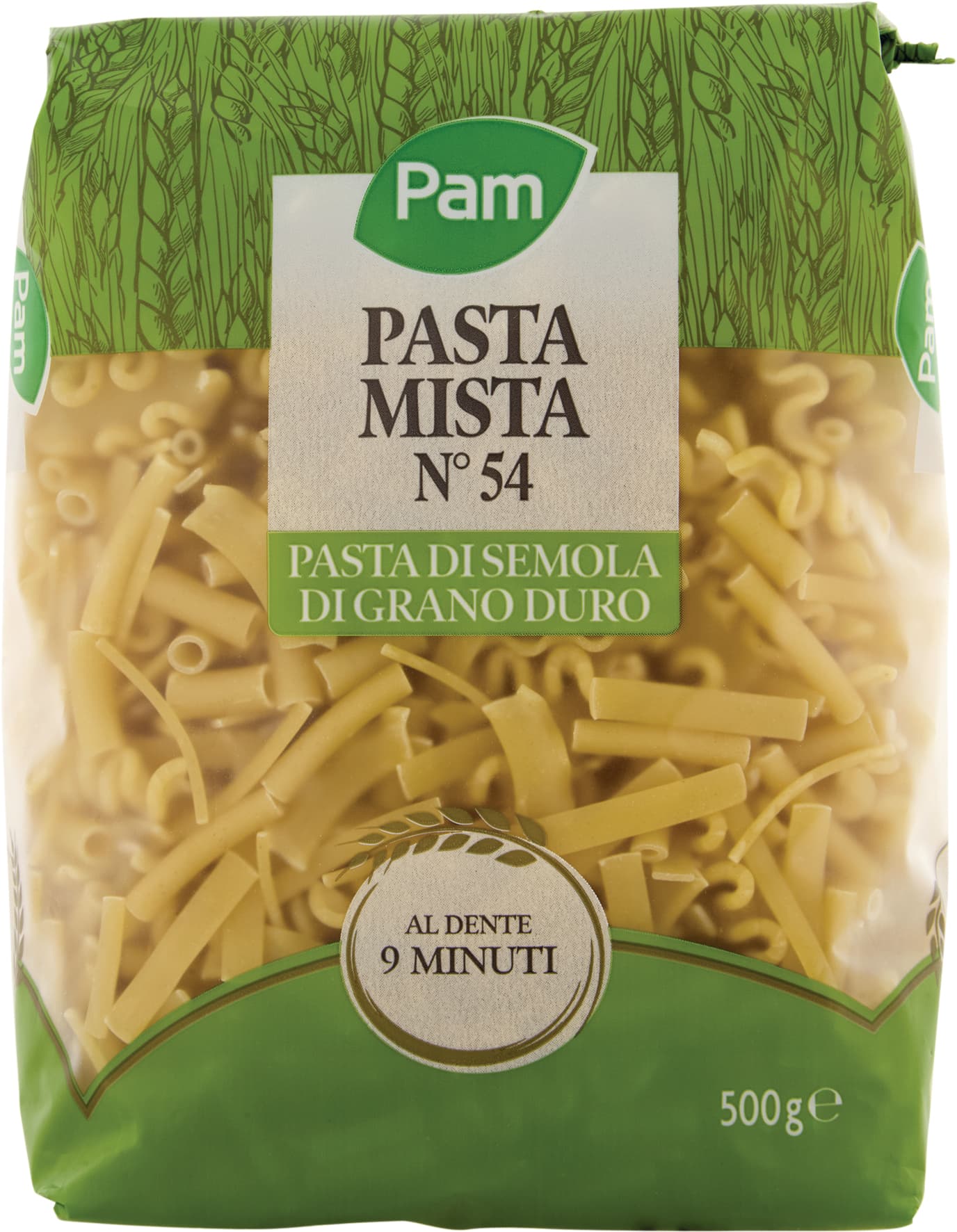 PAM Pasta Mista N° 54 Pasta di Semola di Grano Duro 500 g – immagine 1