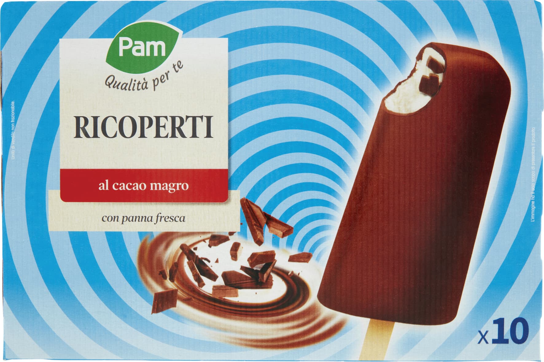 PAM Qualità per te Ricoperti al cacao magro 10 x 50 g – immagine 1