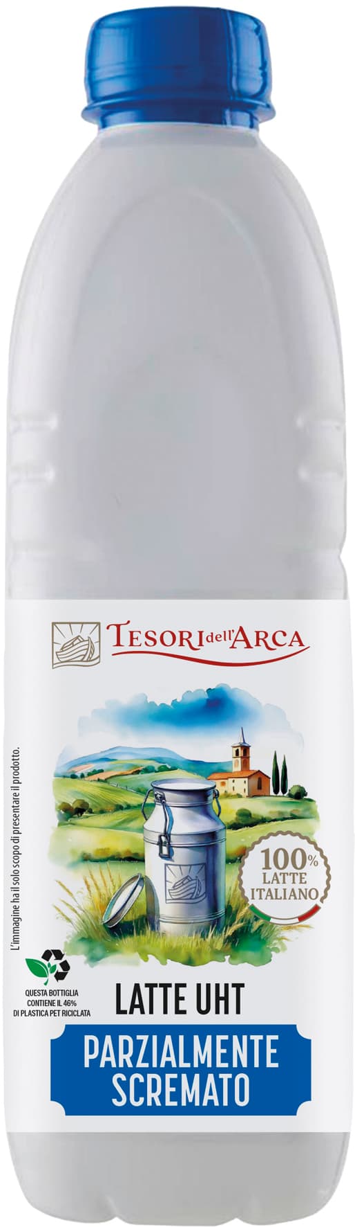 Tesori dell'arca latte parzialmente scremato a lunga conservazione – immagine 1