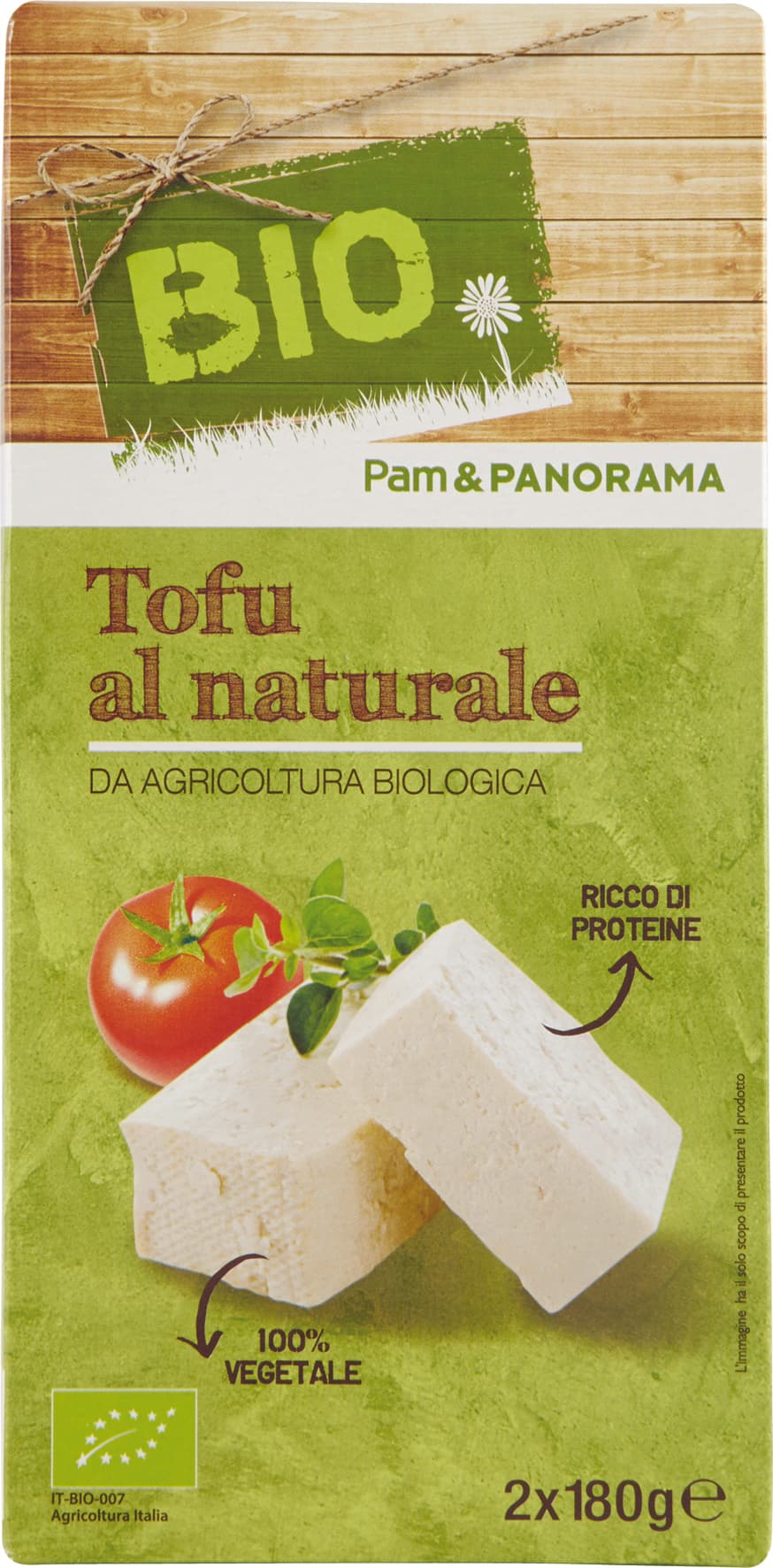 BIO Tofu al naturale 360g (180g x 2) – immagine 1