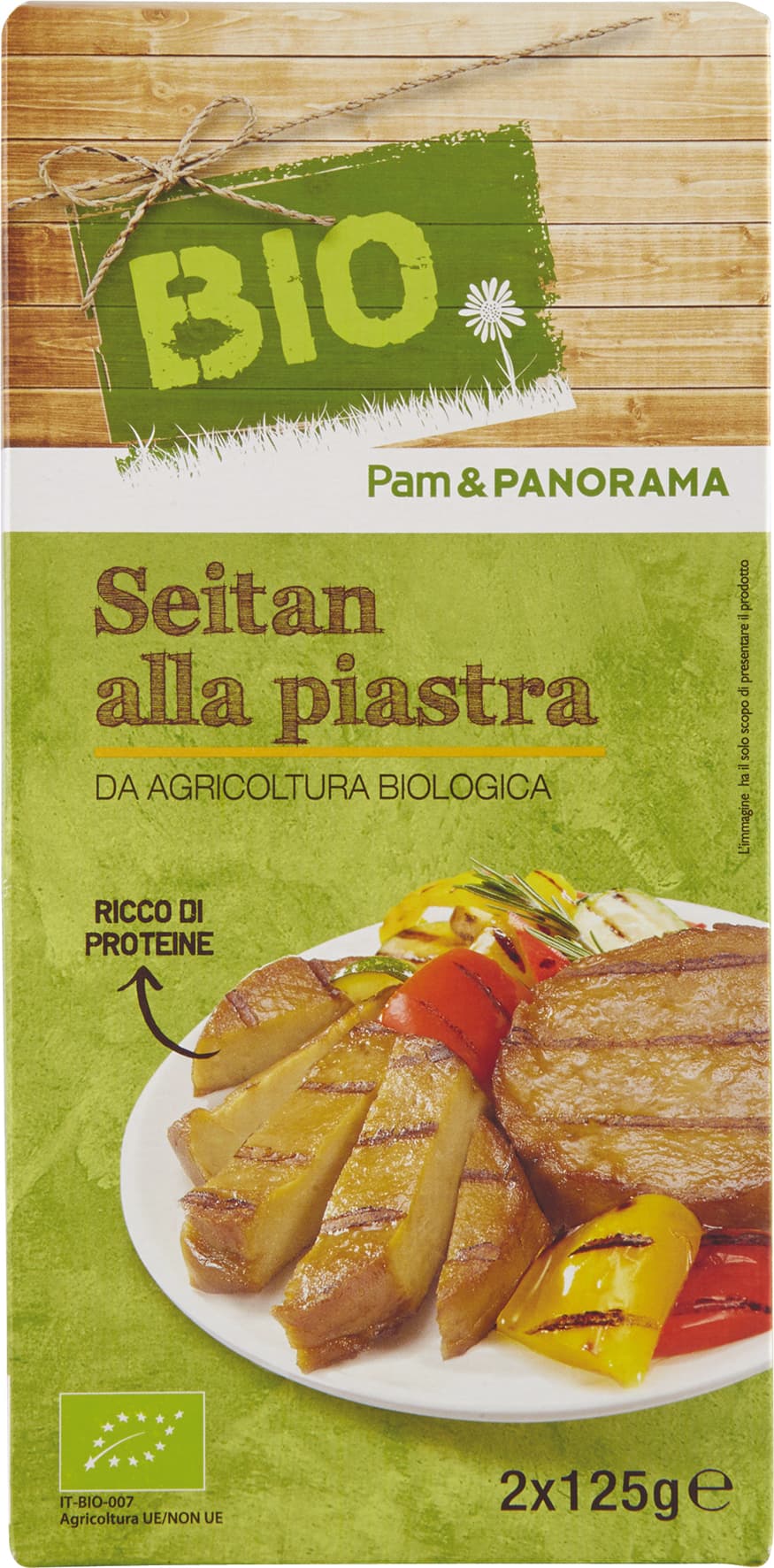 BIO Seitan alla piastra 250g (125g x 2) – immagine 1