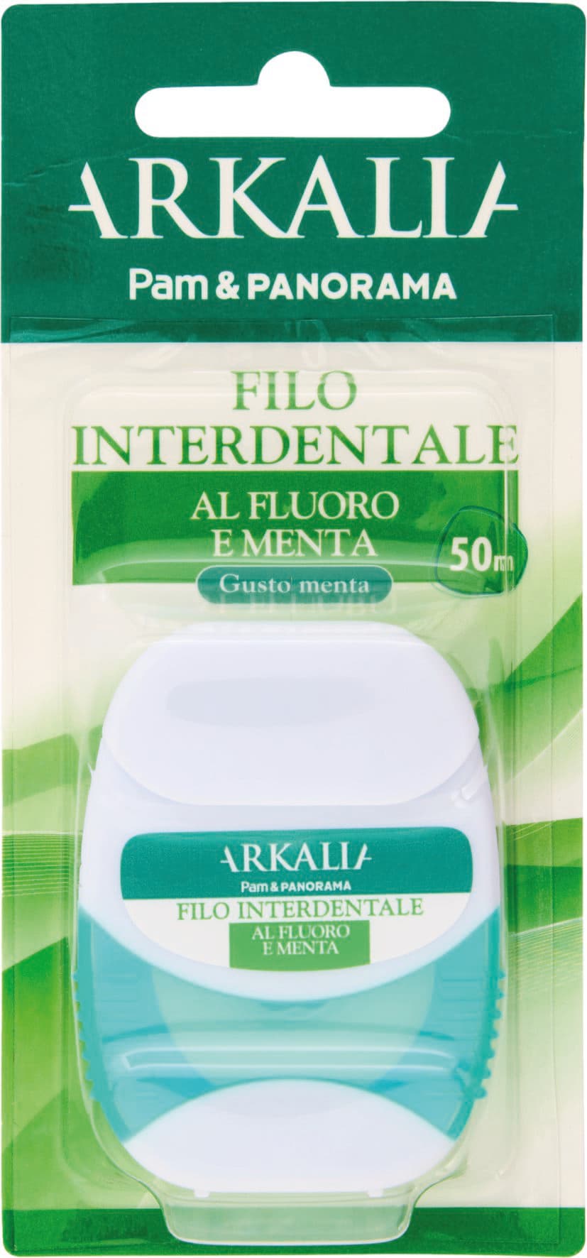 Dentonet Pharma+ Filo Interdentale Fluoro e Menta 50 m. – immagine 1
