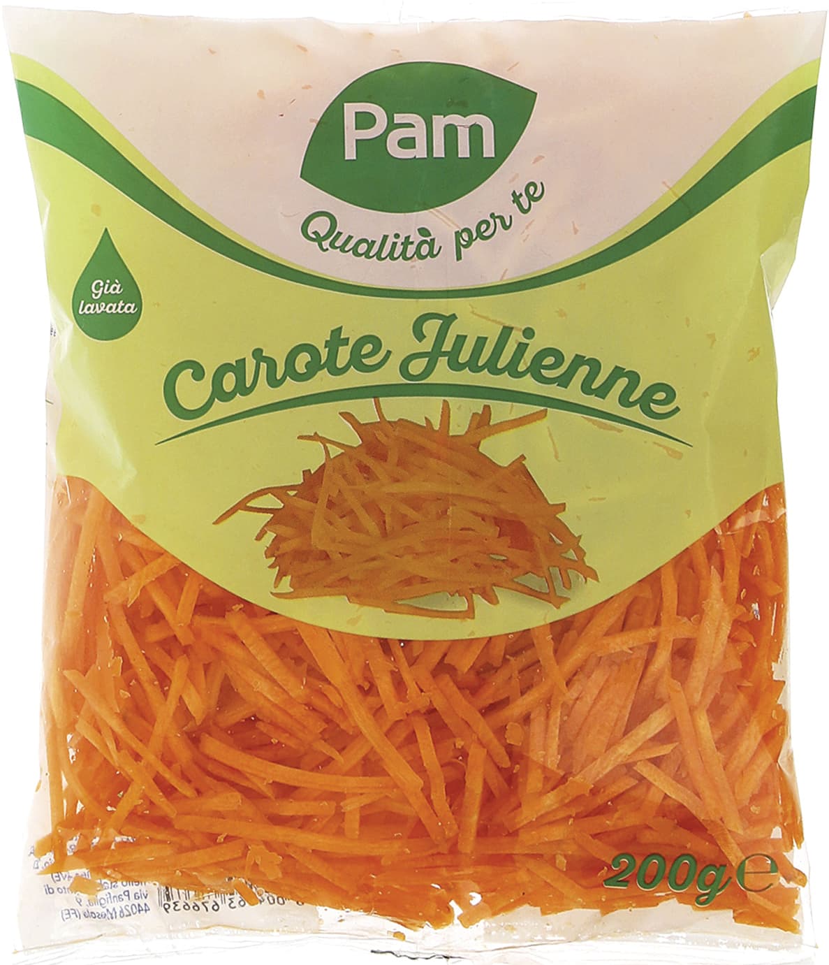 PAM Carotine Julienne 200 g – immagine 1