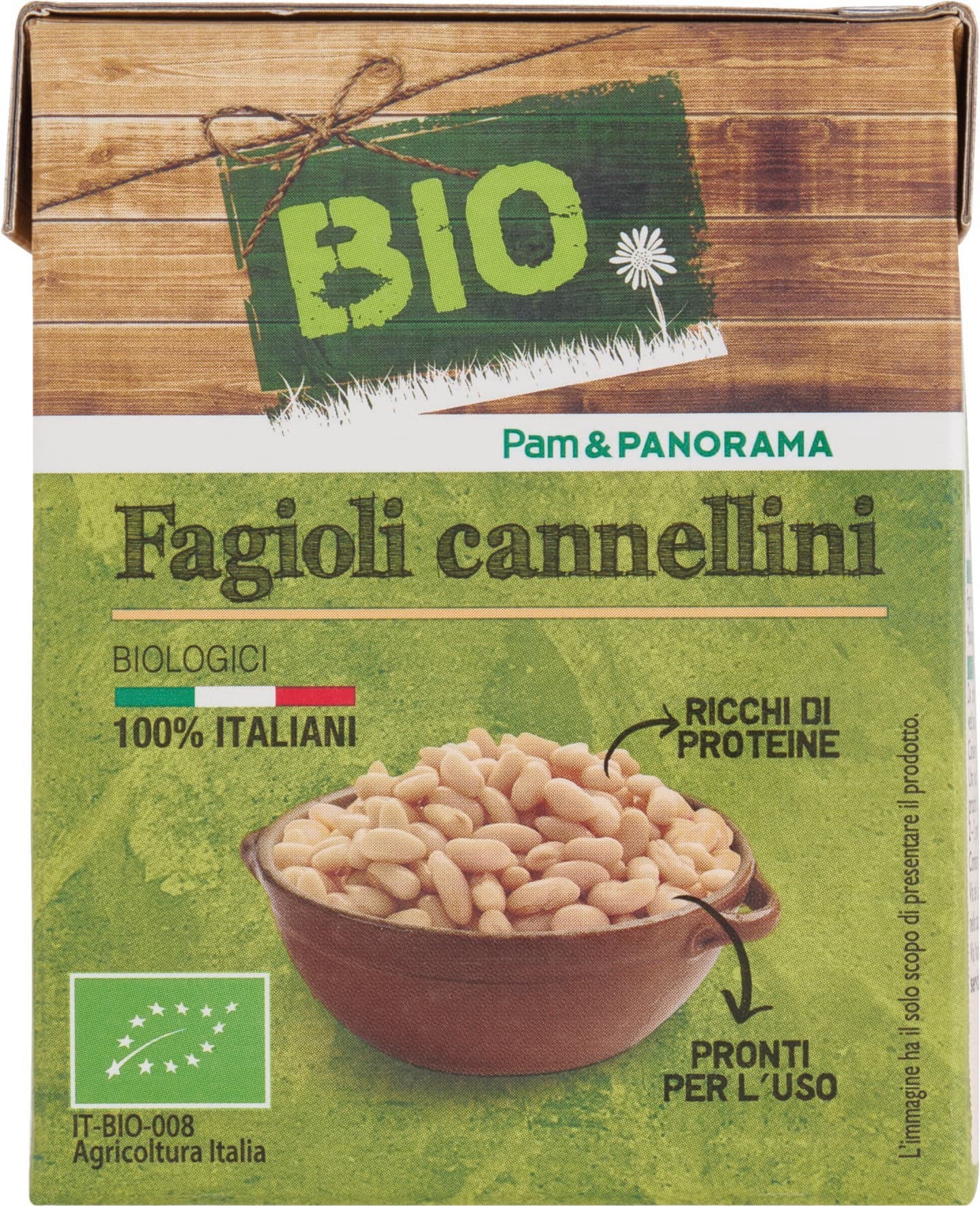 BIO Fagioli Cannellini Biologici 380 g – immagine 1