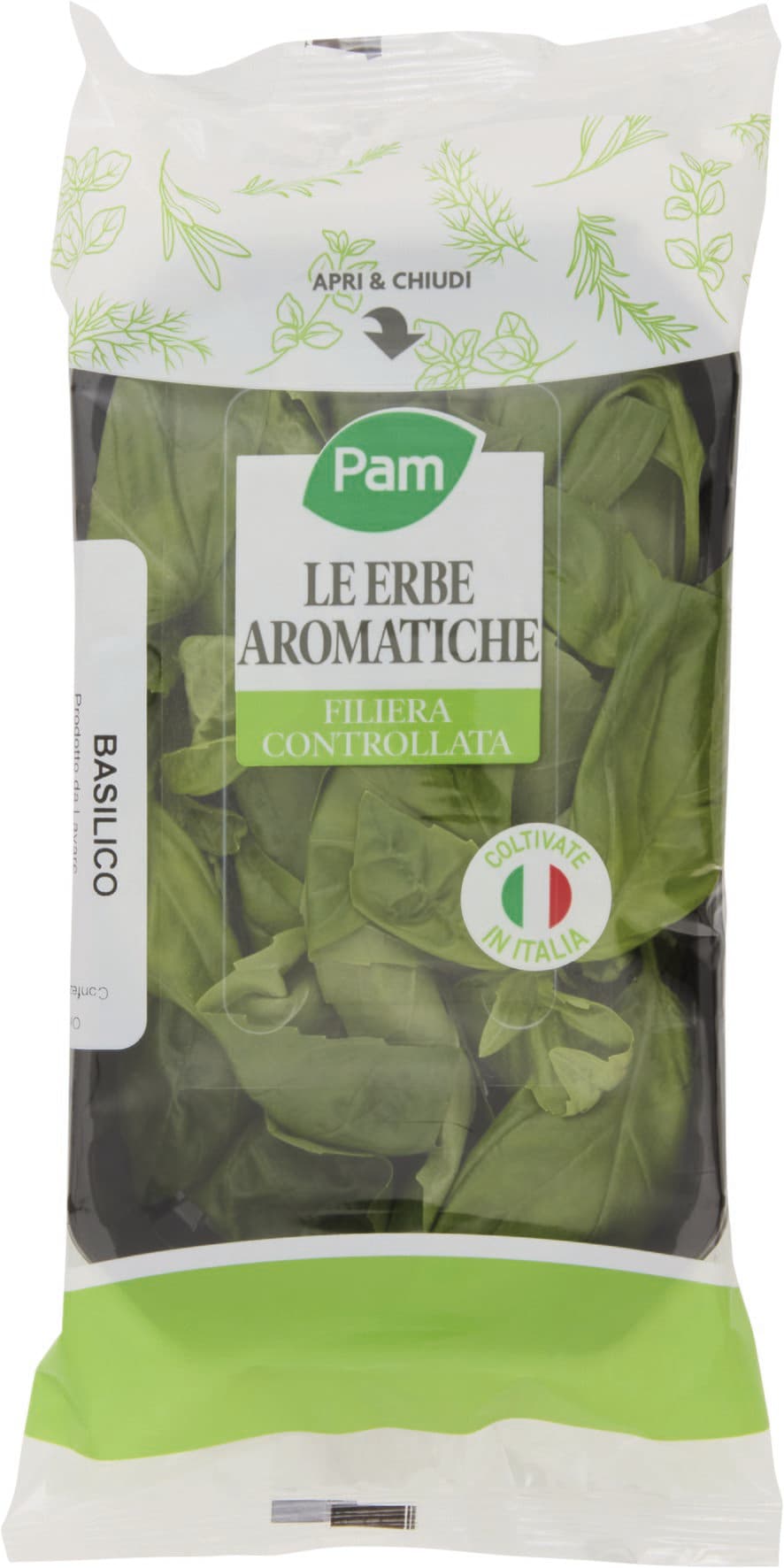 PAM le Erbe Aromatiche Basilico 30 g – immagine 1