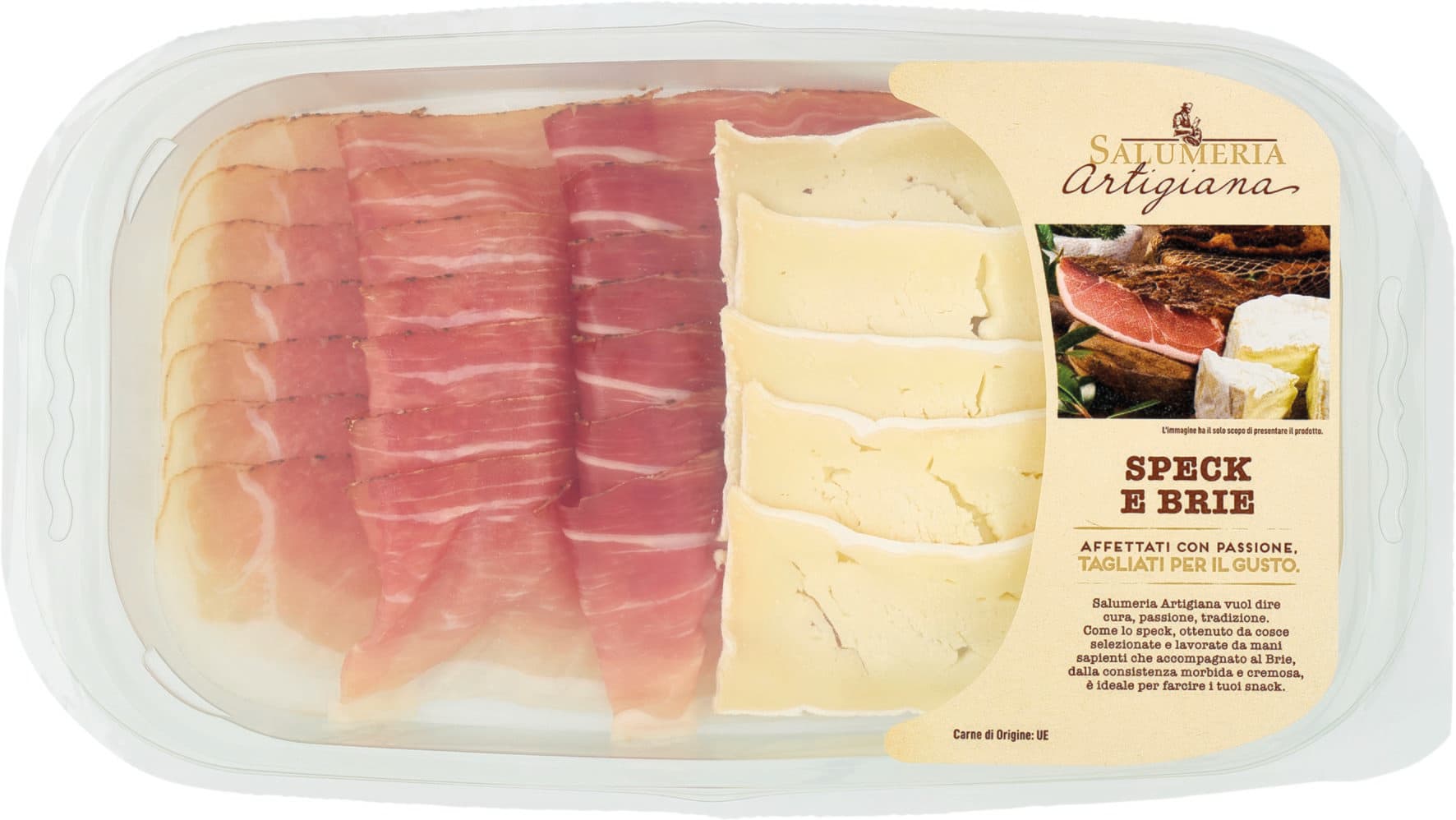 Salumeria Artigiana Speck e Brie 120 g – immagine 1