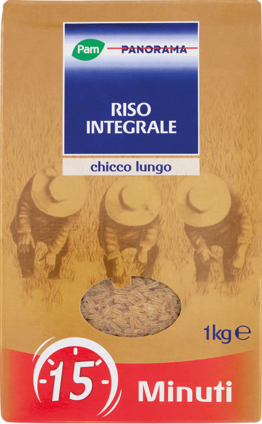 PAM PANORAMA Riso Integrale 10 minuti 1 kg – immagine 2