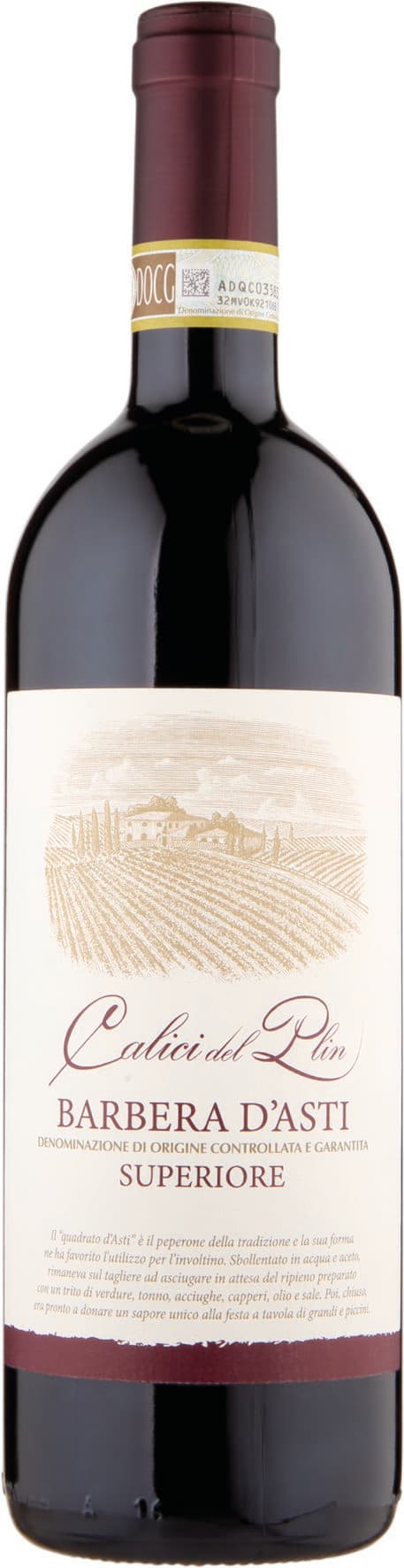 Calici del Plin Barbera d'Asti DOCG Superiore 75 cl – immagine 1