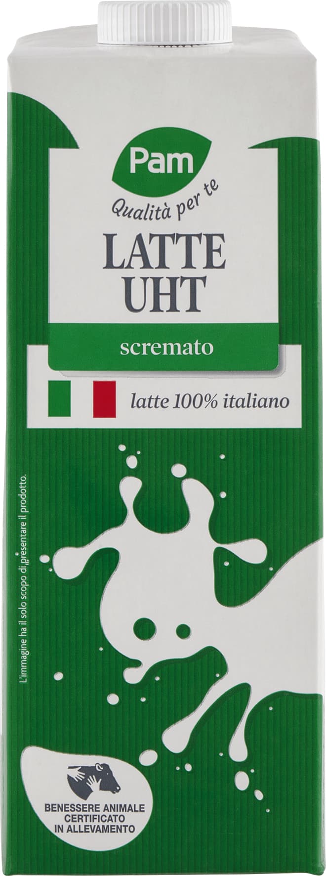 PAM Qualità per te Latte UHT scremato 1 L – immagine 1