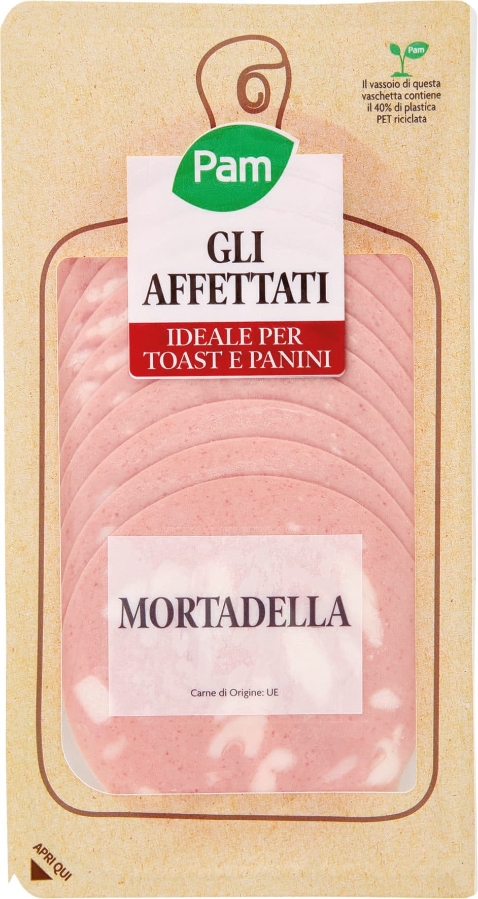 PAM gli Affettati Mortadella 150 g – immagine 1