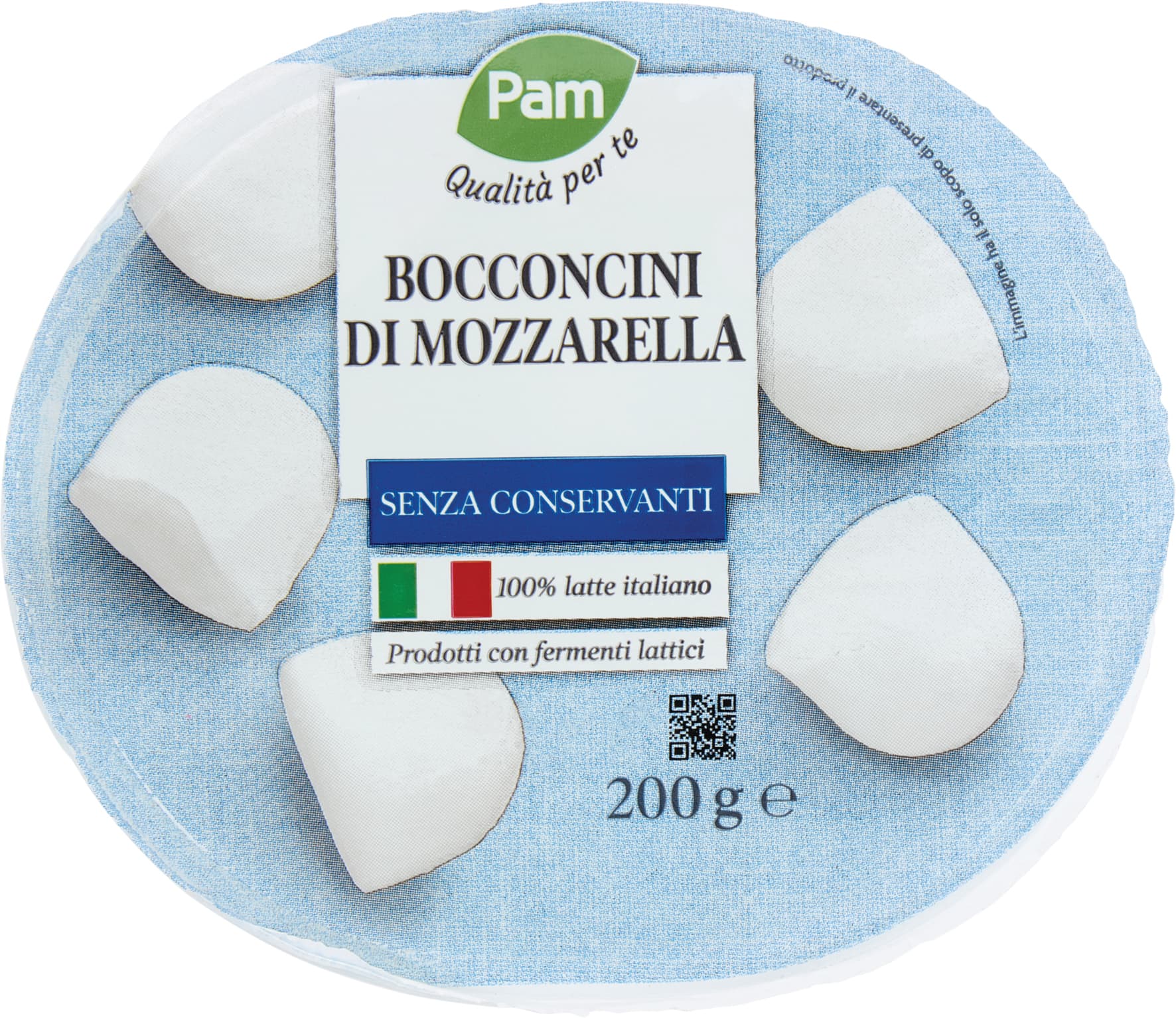 PAM Qualità per te Bocconcini di Mozzarella 200 g – immagine 1