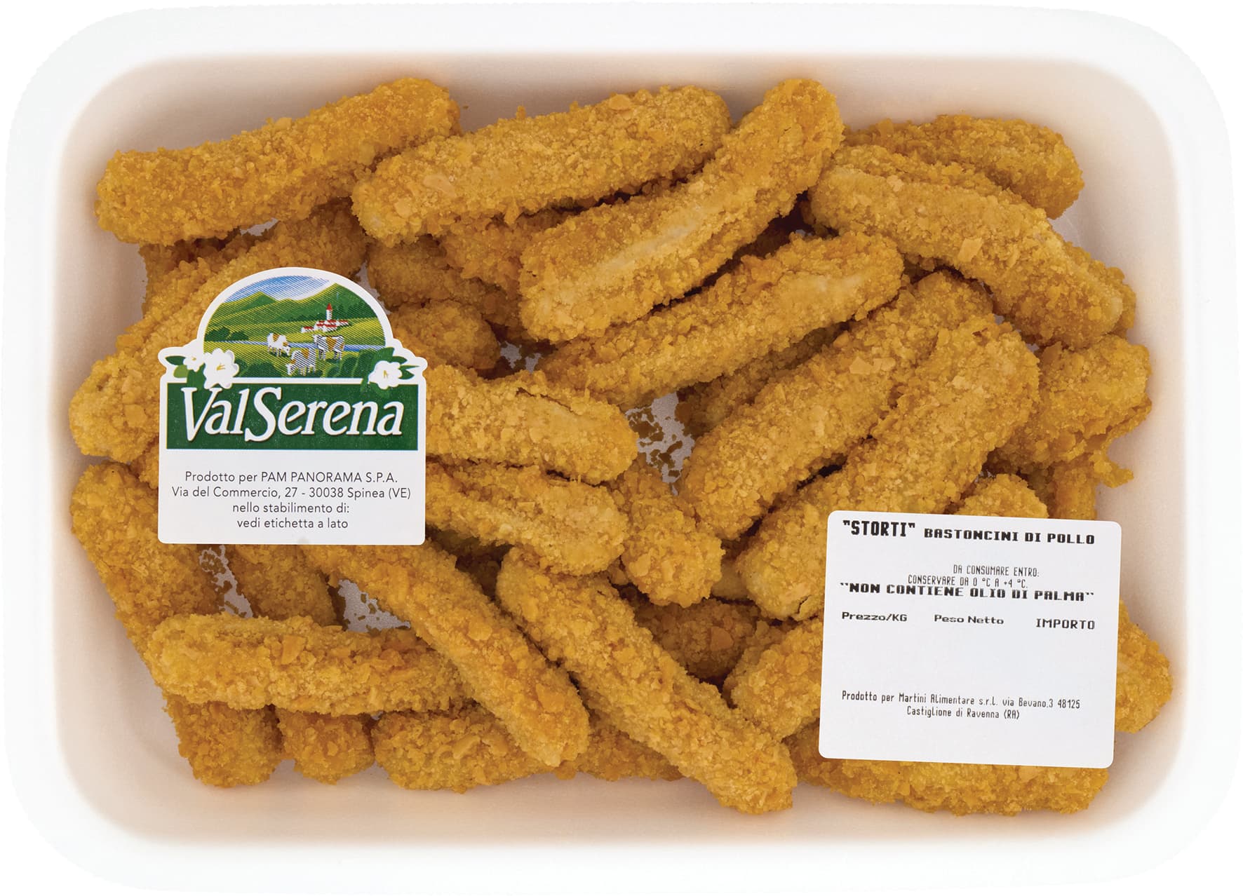 Storti Bastoncini di Pollo ValSerena 0,500 kg – immagine 1