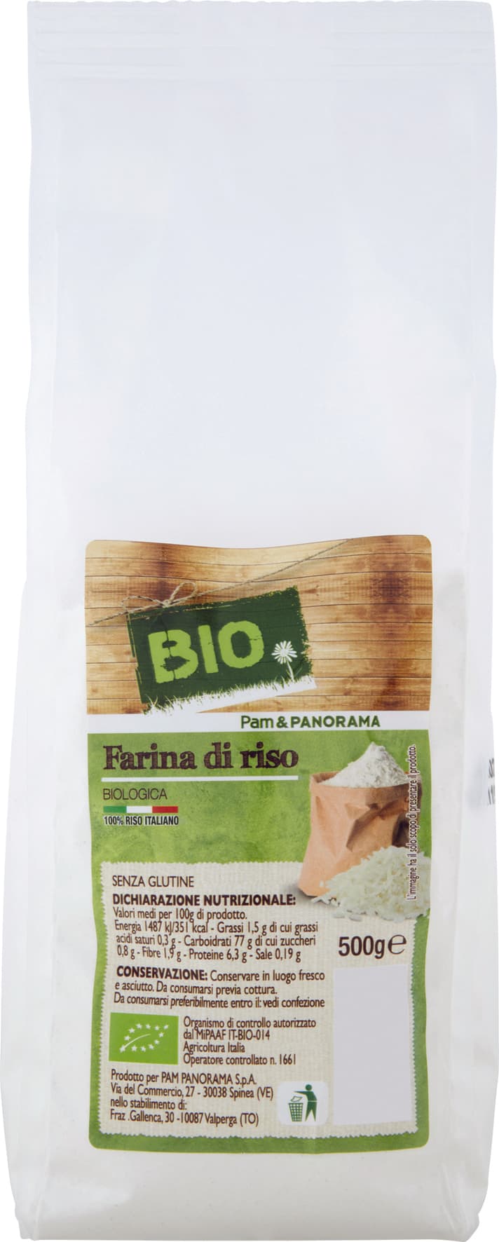 BIO Farina di riso Biologica 500 g – immagine 1