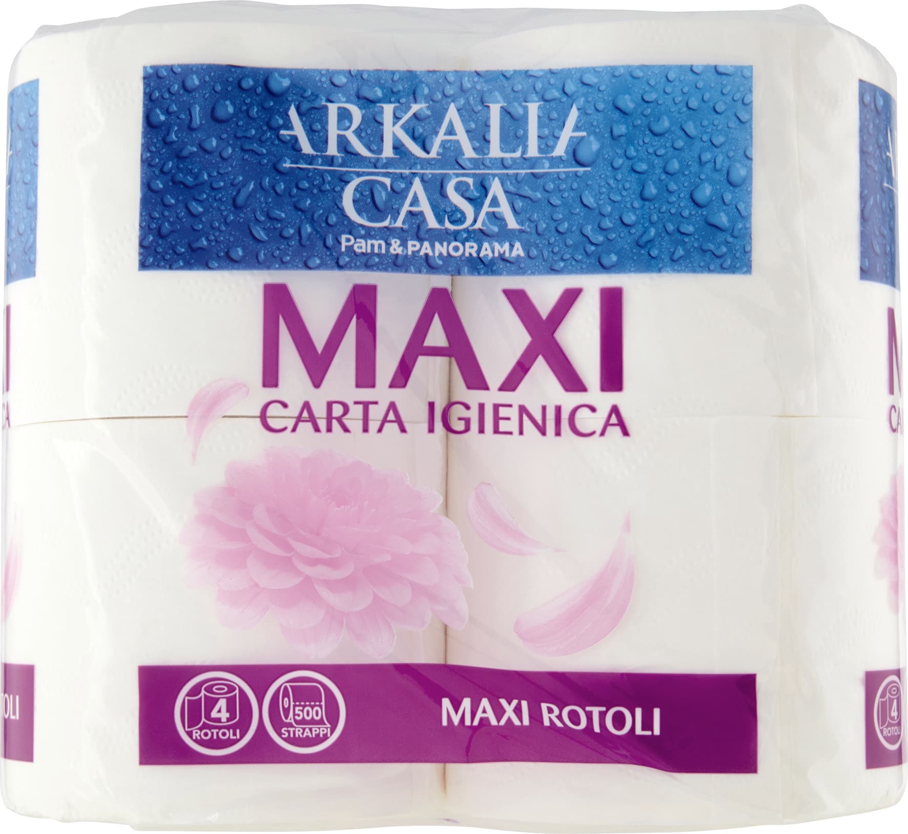 PAM PANORAMA Carta Igienica 2 veli 4 maxi rotoli – immagine 1