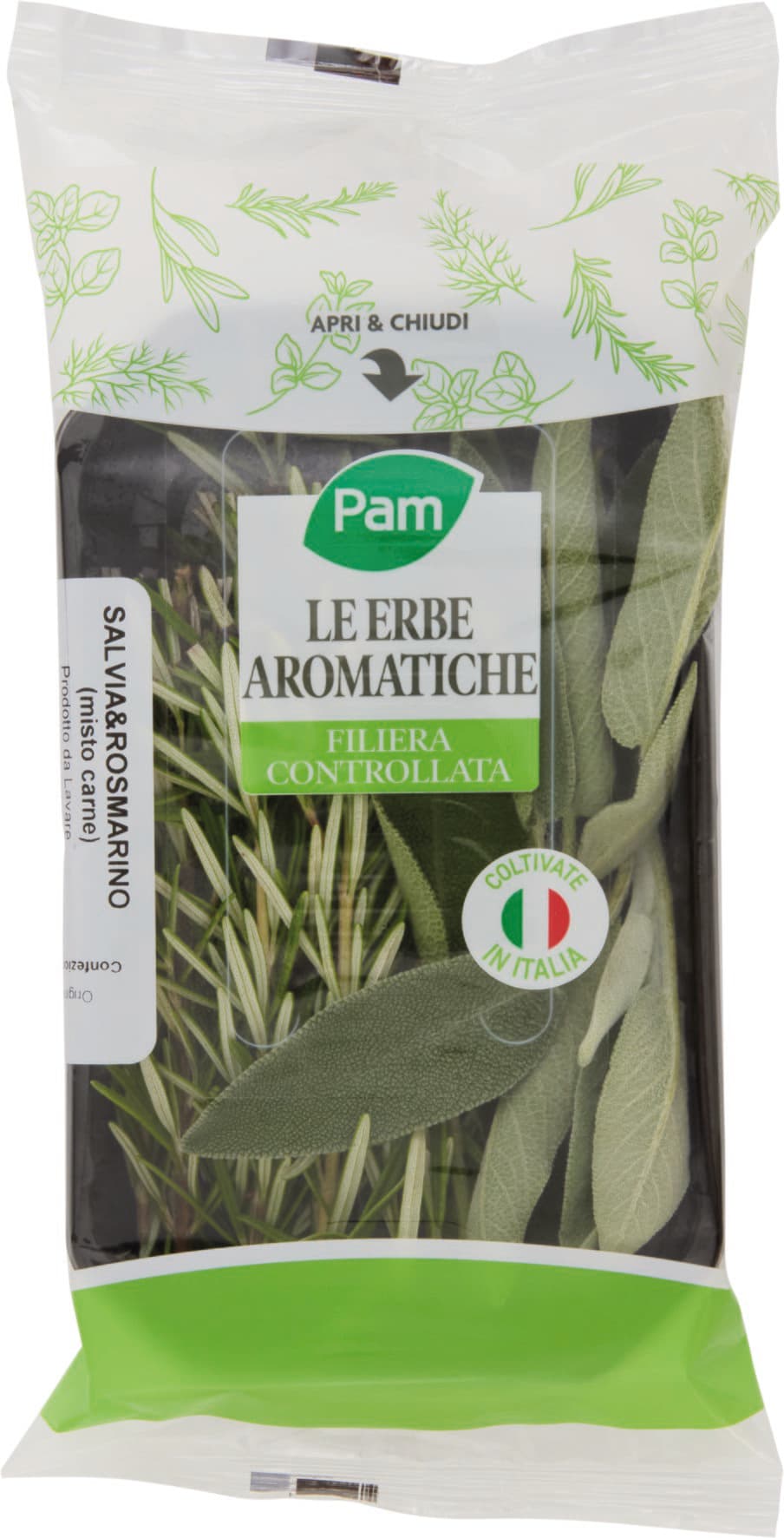 PAM le Erbe Aromatiche Salvia & Rosmarino 30 g – immagine 1