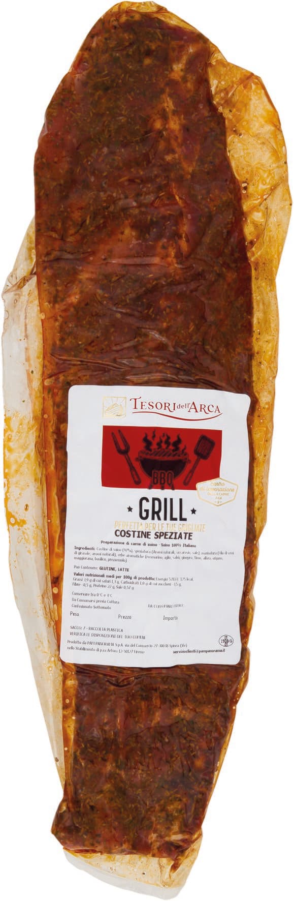 TESORI DELL'ARCA Grill Costine Speziate – immagine 1