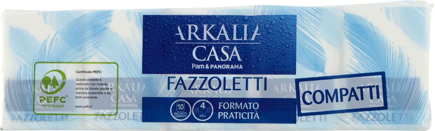 ARKALIA CASA Fazzoletti 4 Veli 10 Pacchetti – immagine 1