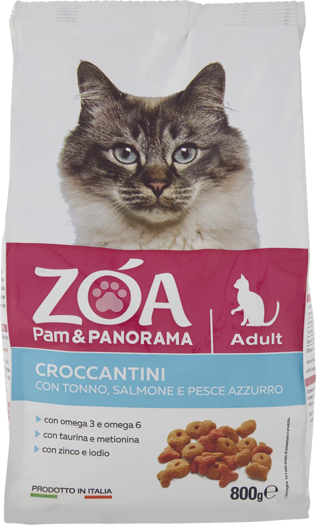 ZOA Adult Croccantini con Tonno, Salmone e Pesce Azzurro 800 g – immagine 1