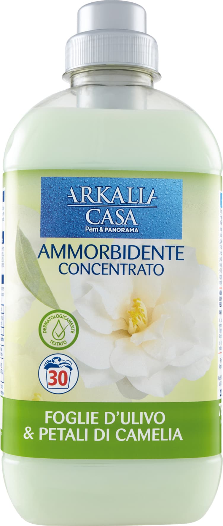 ARKALIA CASA Ammorbidente Concentrato Foglie d'Ulivo & Petali di Camelia 750 mL – immagine 1