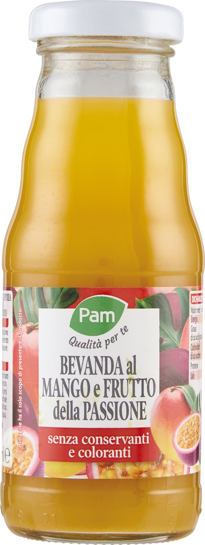 PAM Qualità per te Bevanda al Mango e Frutto della Passione 200 ml – immagine 1