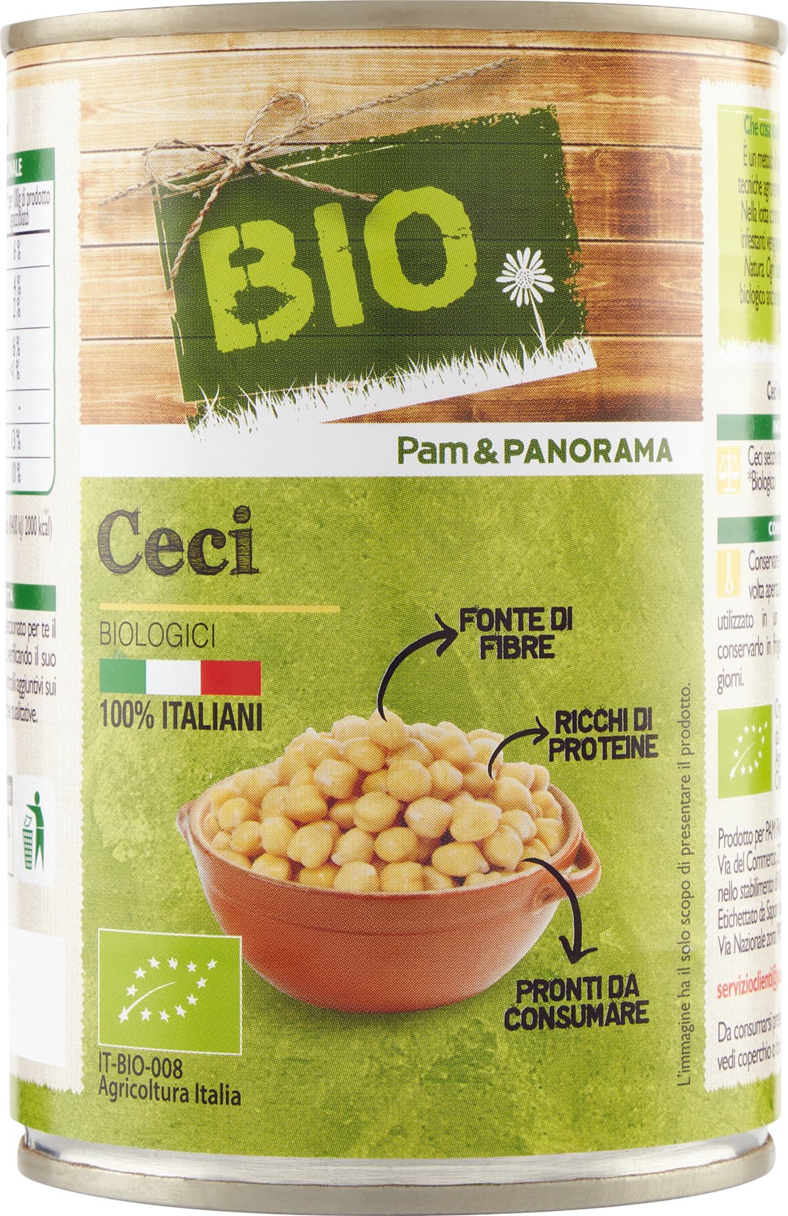 BIO Ceci Biologici 400 g – immagine 1