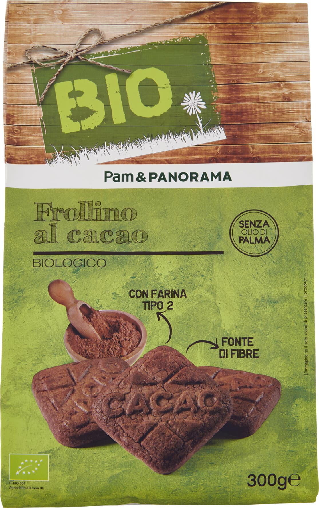 BIO Frollino al cacao Biologico 300 g – immagine 1