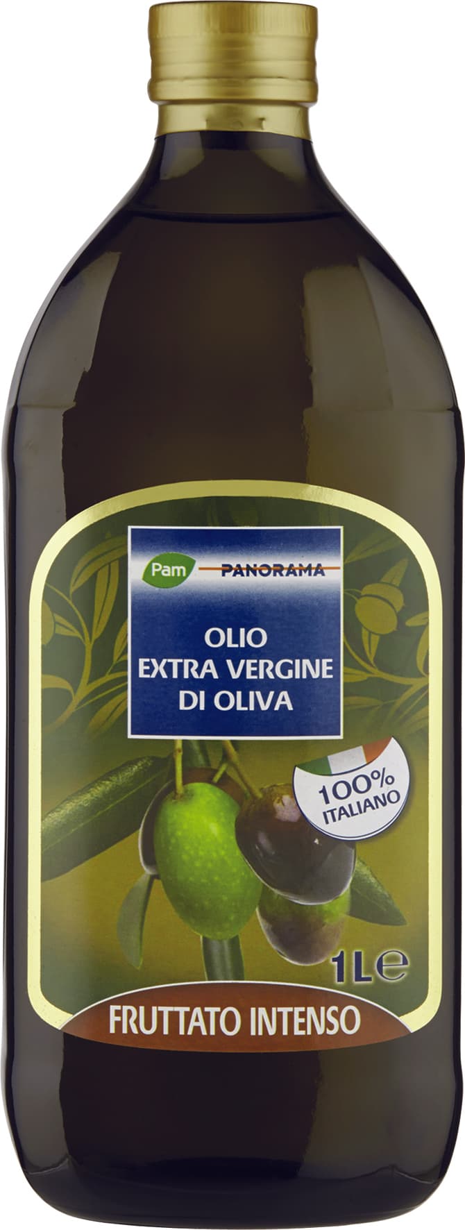 PAM PANORAMA Olio Extra Vergine di Oliva Fruttato Intenso 1 L – immagine 1