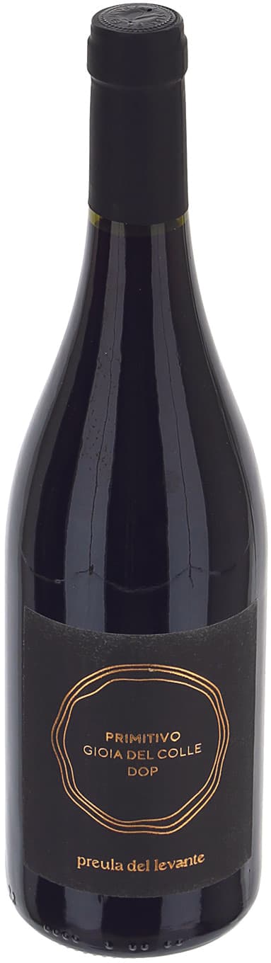 Primitivo gioia del colle DOP preula del levante 75 cl – immagine 1