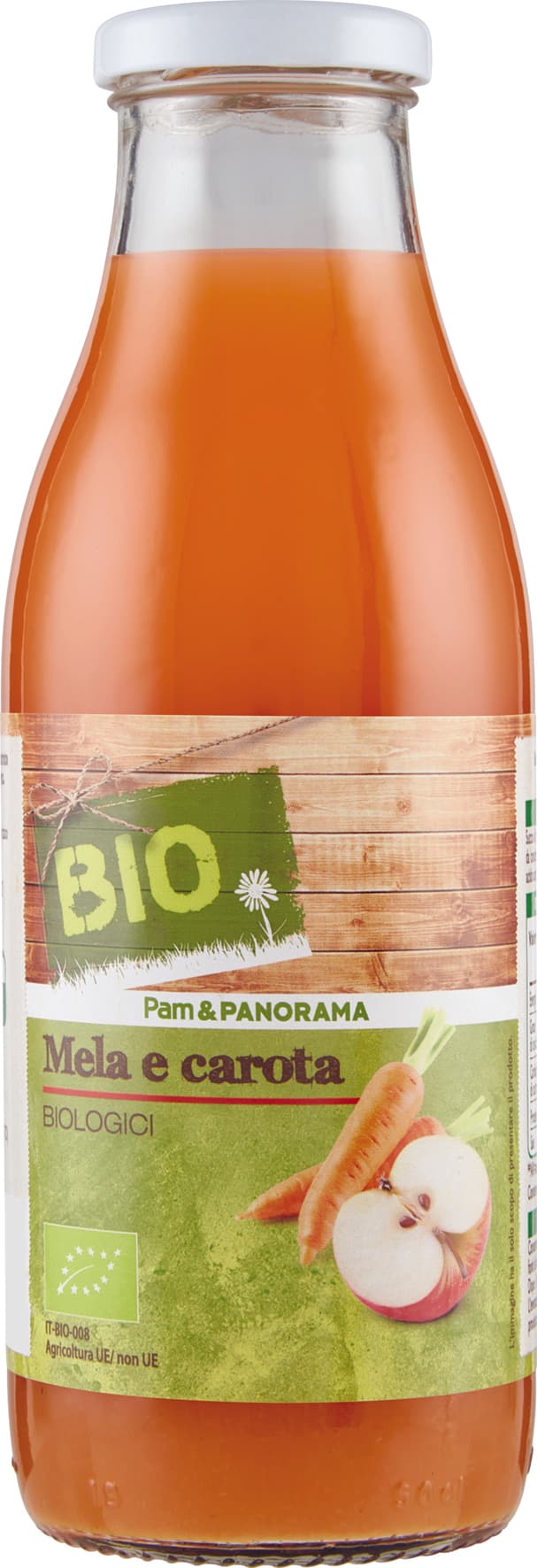 BIO Mela e carota Biologici 500 ml – immagine 1