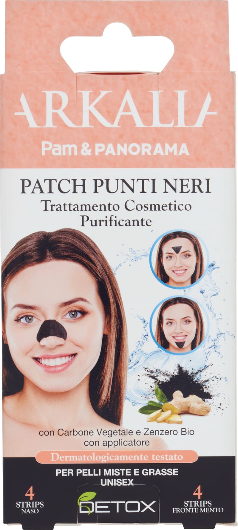 ARKALIA Patch punti neri per fronte - naso - mento 8pz – immagine 1