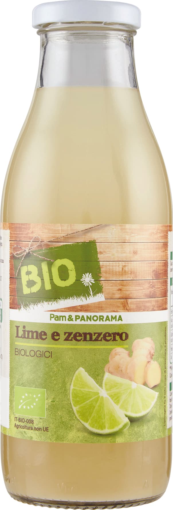 BIO Lime e zenzero Biologici 500 ml – immagine 1