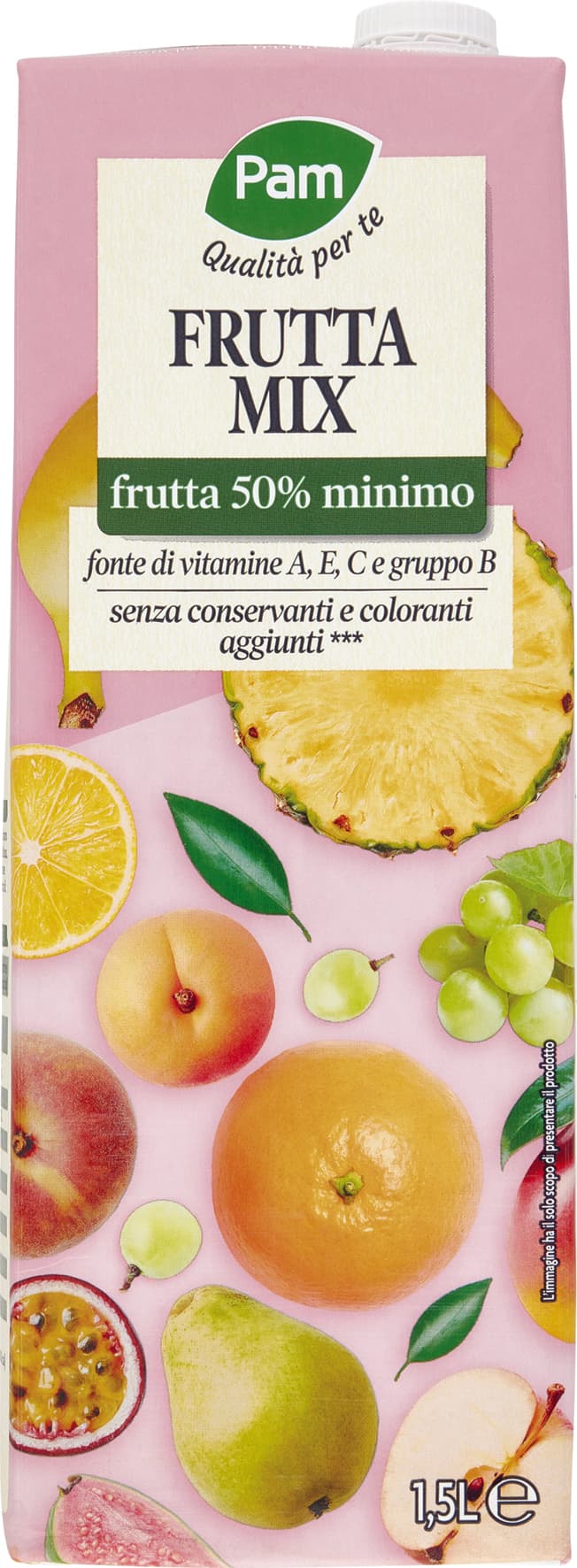 PAM Qualità per te Frutta Mix 1.5 L – immagine 1