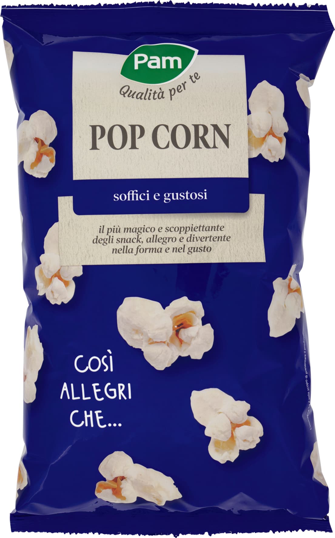 PAM Qualità per te Pop Corn Salati 100 g – immagine 1