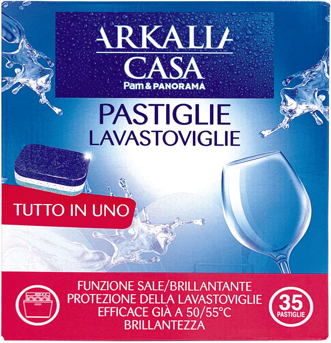 Tab lavastoviglie all in one 35 lavaggi – immagine 1