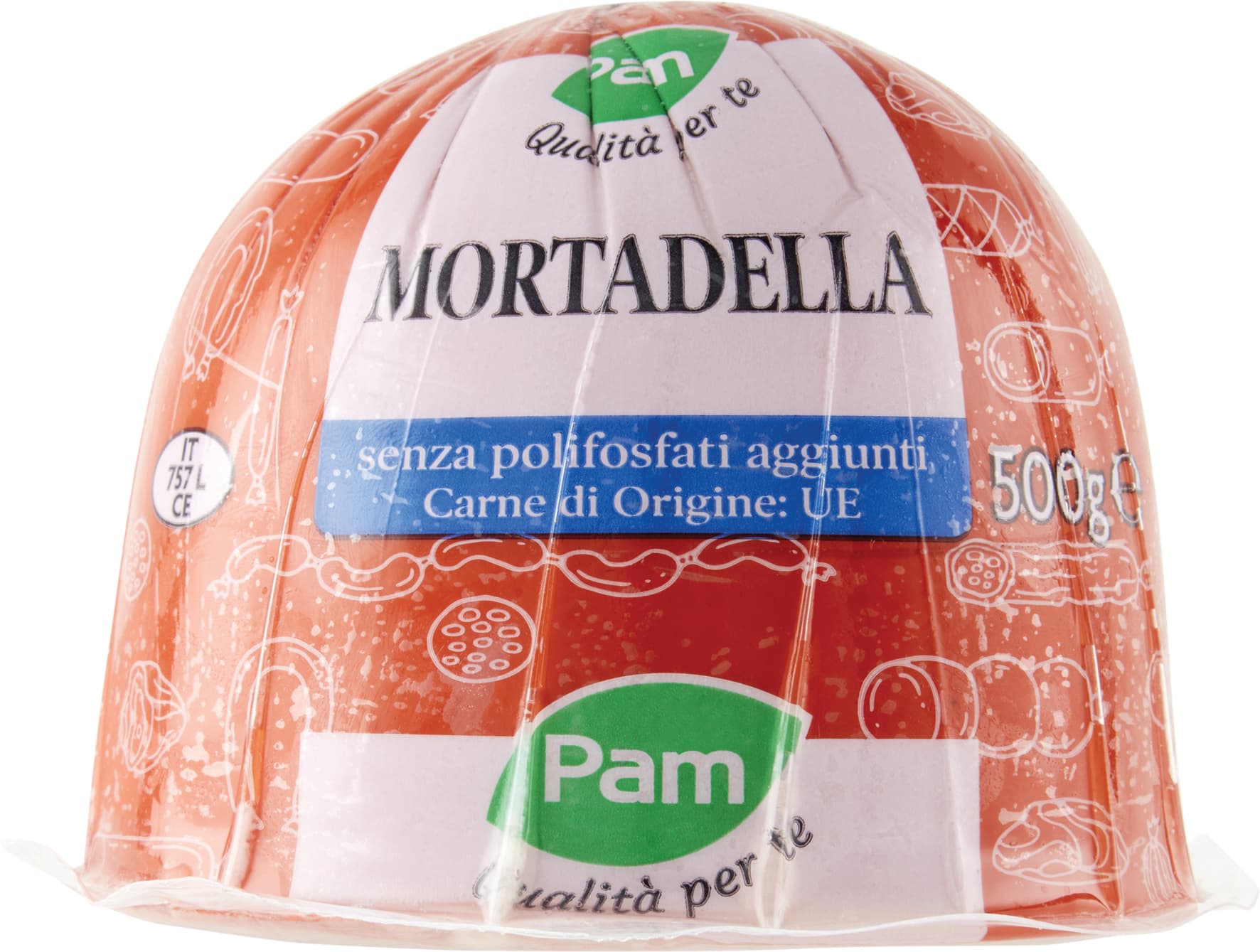 PAM PANORAMA Mortadella Bologna IGP 500 g – immagine 1