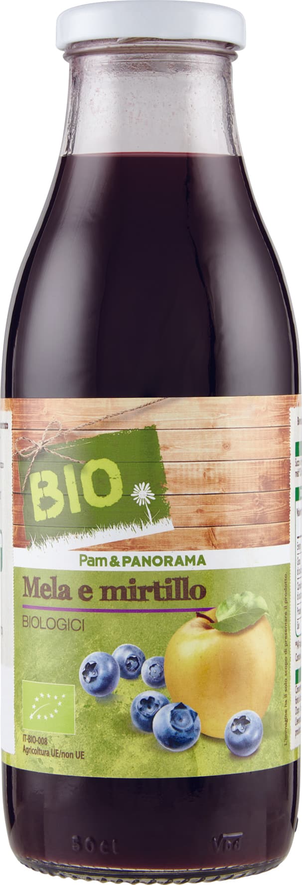 BIO Mela e mirtillo Biologici 500 ml – immagine 1