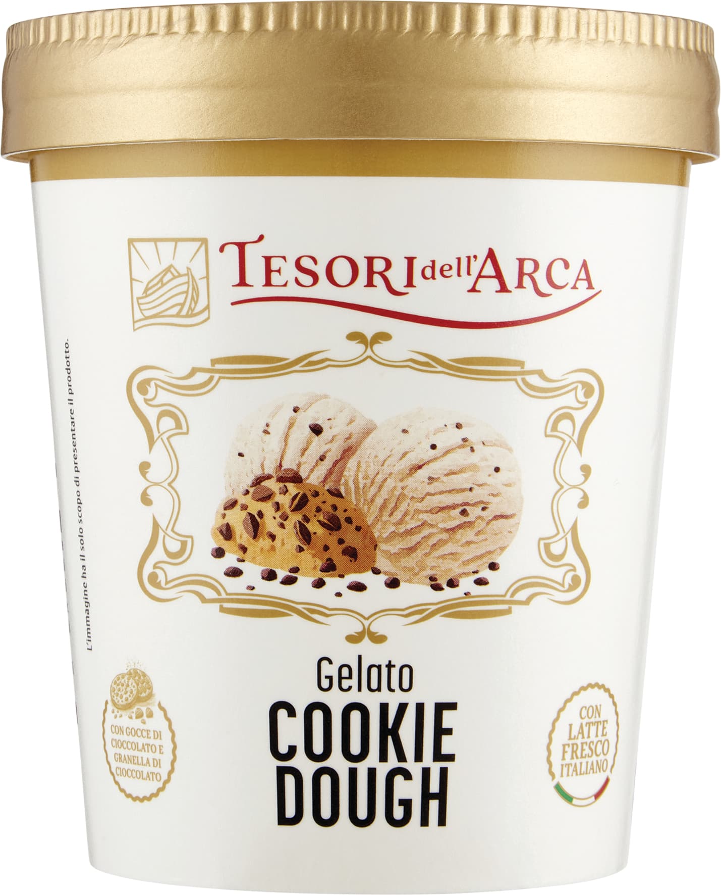 TESORI DELL'ARCA Gelato Cookie Dough 300 g – immagine 1