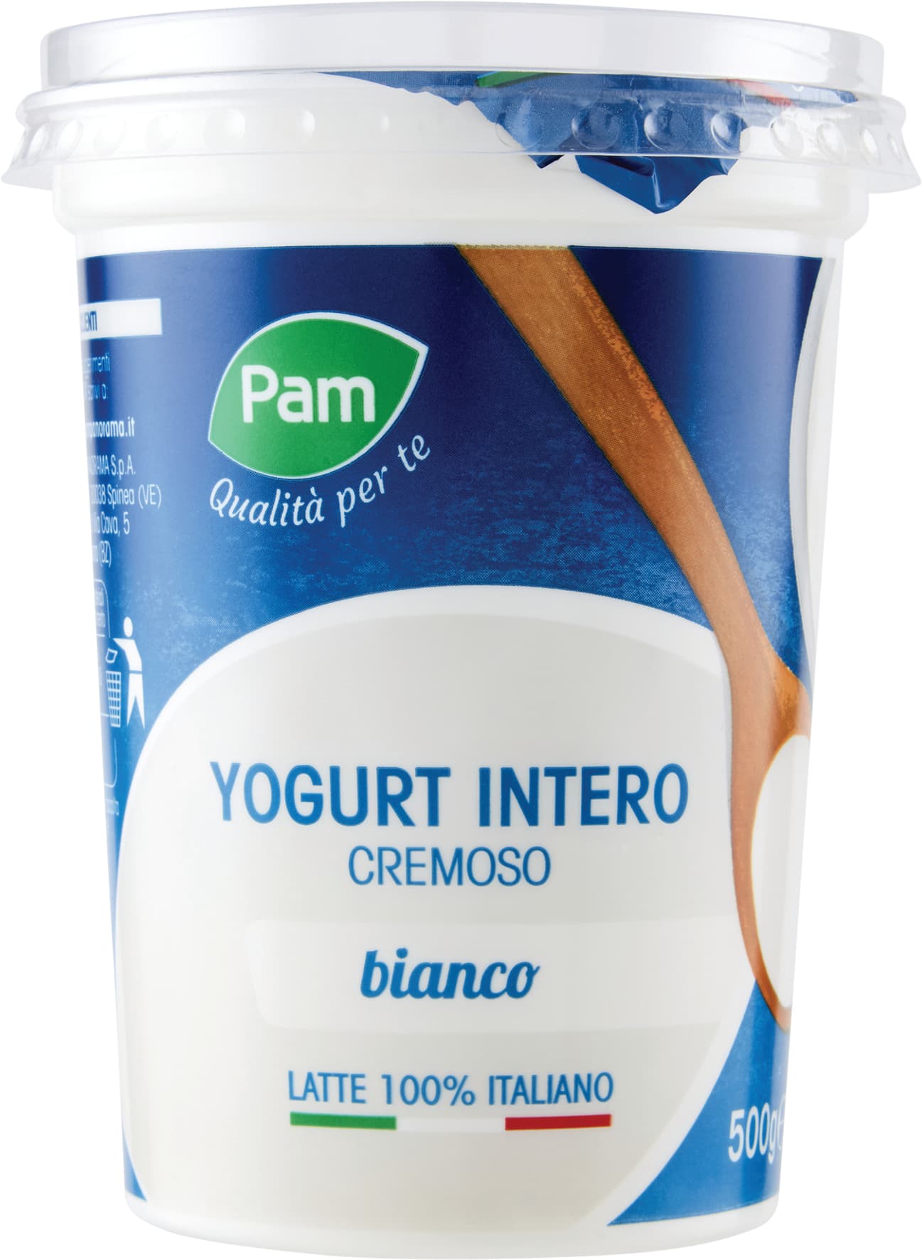 PAM PANORAMA Yogurt Intero Cremoso Bianco 500 g – immagine 1