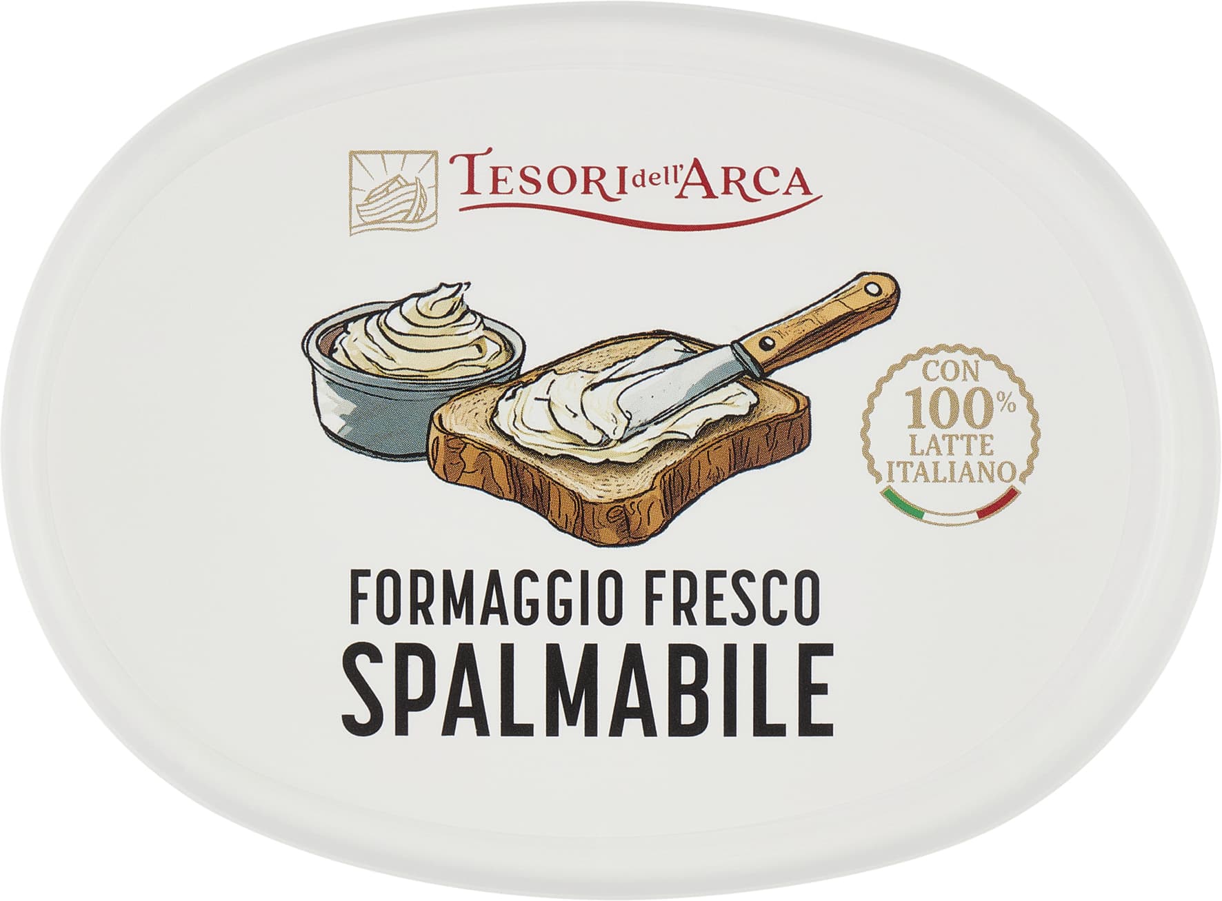 TESORI DELL'ARCA Formaggio Fresco Spalmabile 150 g – immagine 1
