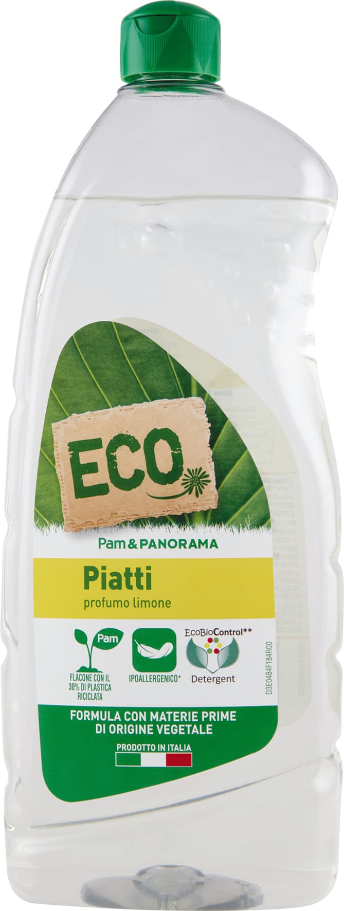 ECO Piatti profumo limone 1000 ml – immagine 1