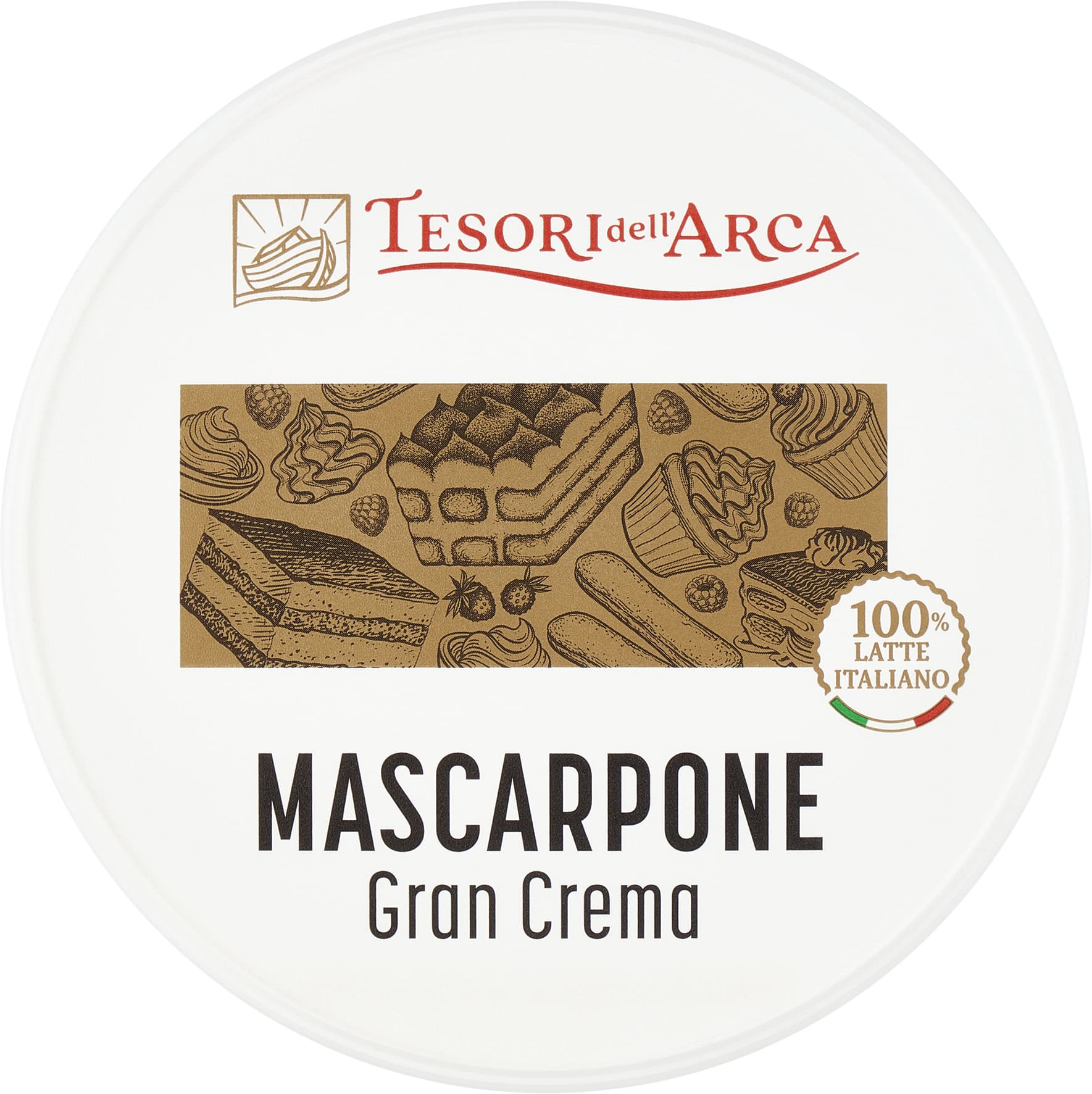 TESORI DELL'ARCA Mascarpone Gran Crema 250 g – immagine 1